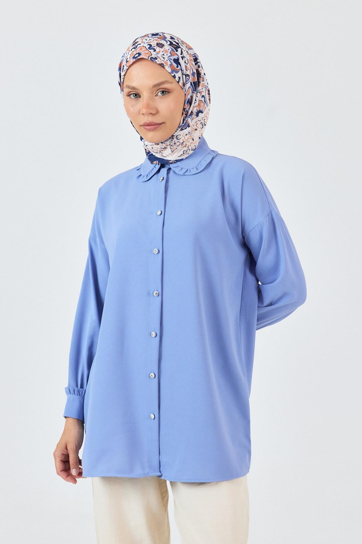 Laci Desenli Eşarp 3005