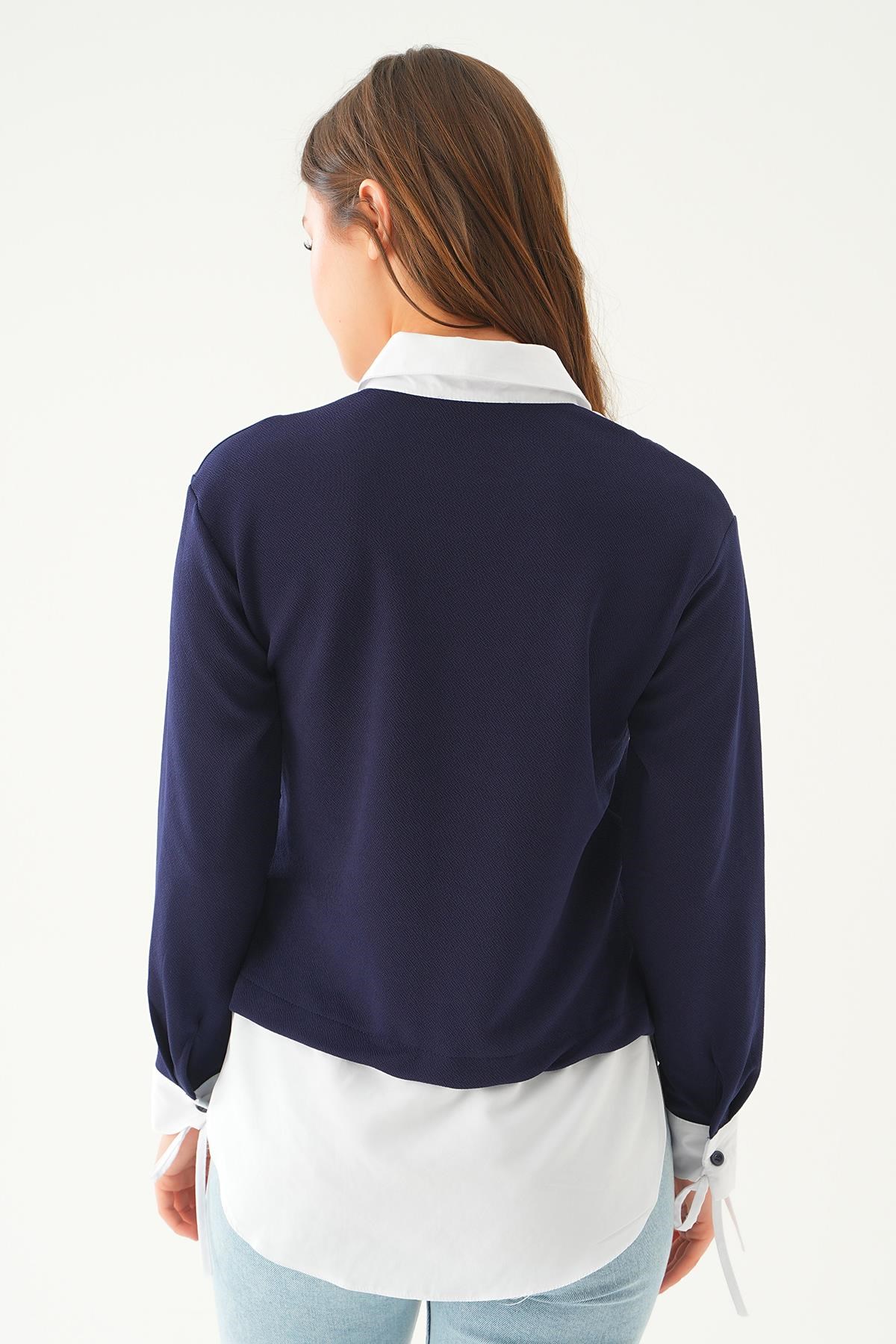 Laci Gömlekli Bluz 4120A
