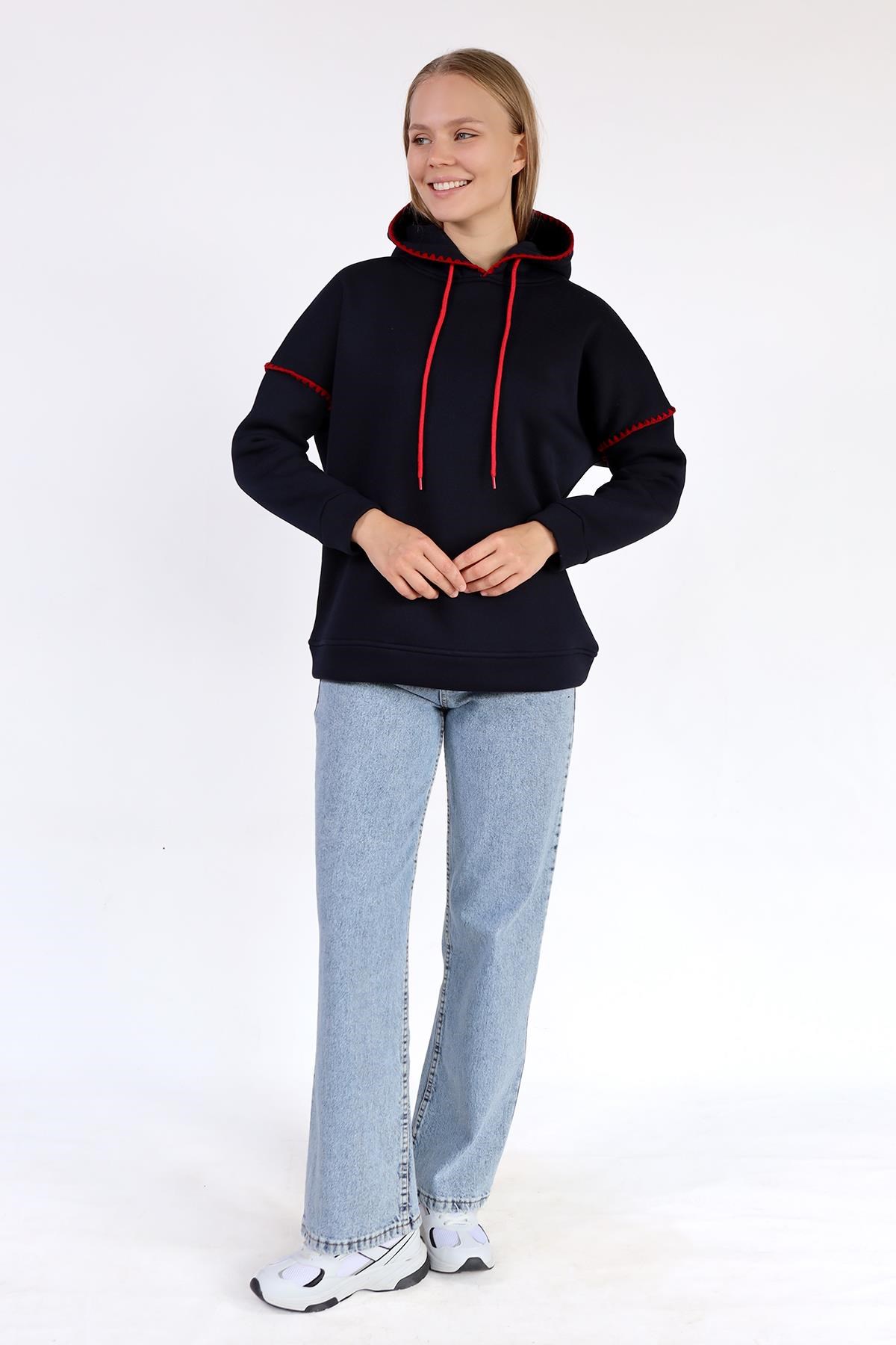Laci Kroşat Detay Sweat 9143M