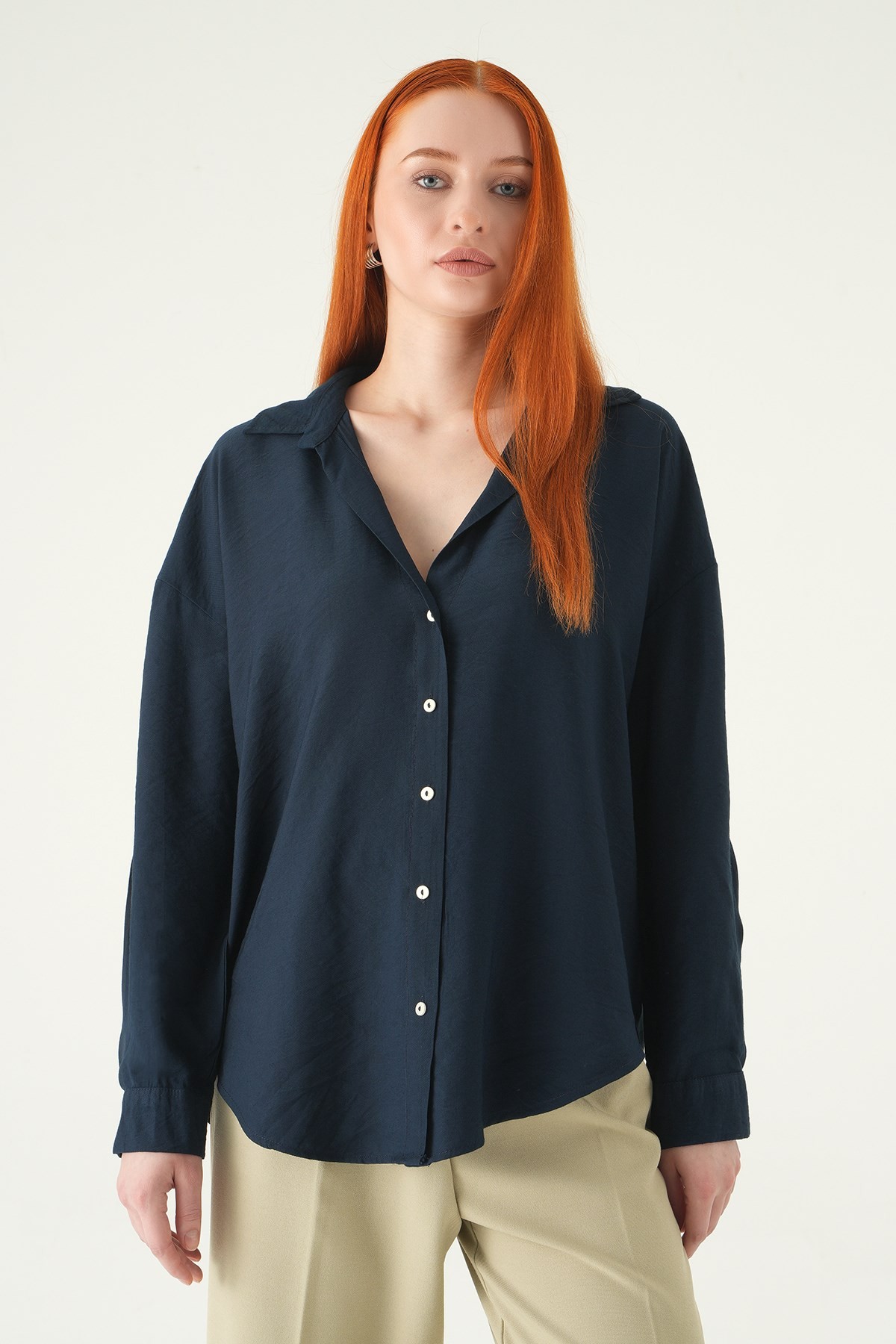 Laci Oversize Gömlek 2893