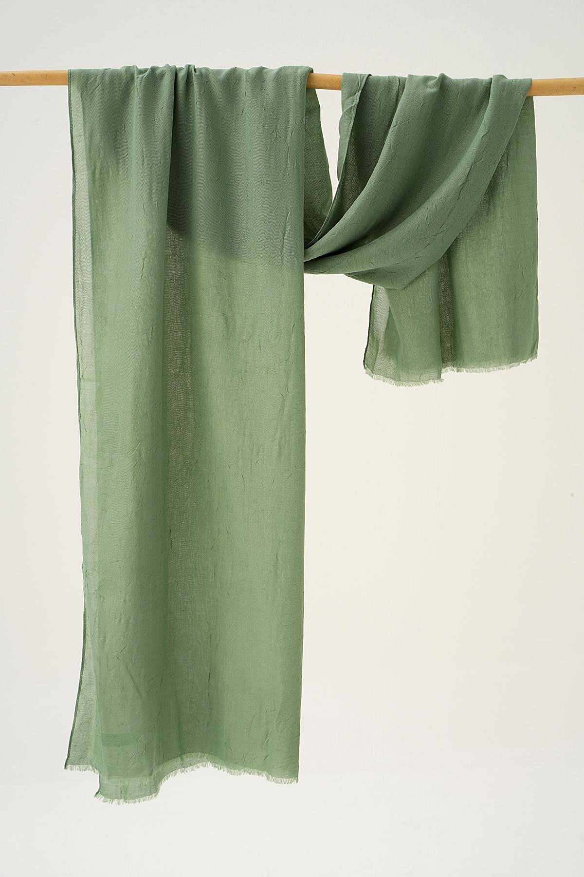 Mint Bambu Kraş Şal 5675