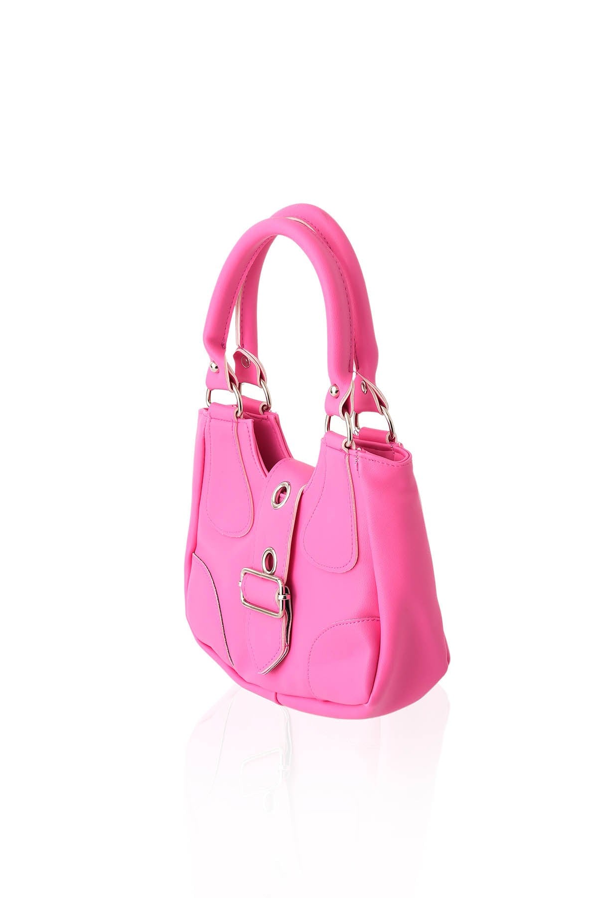 Pembe Tokalı Çanta 9090