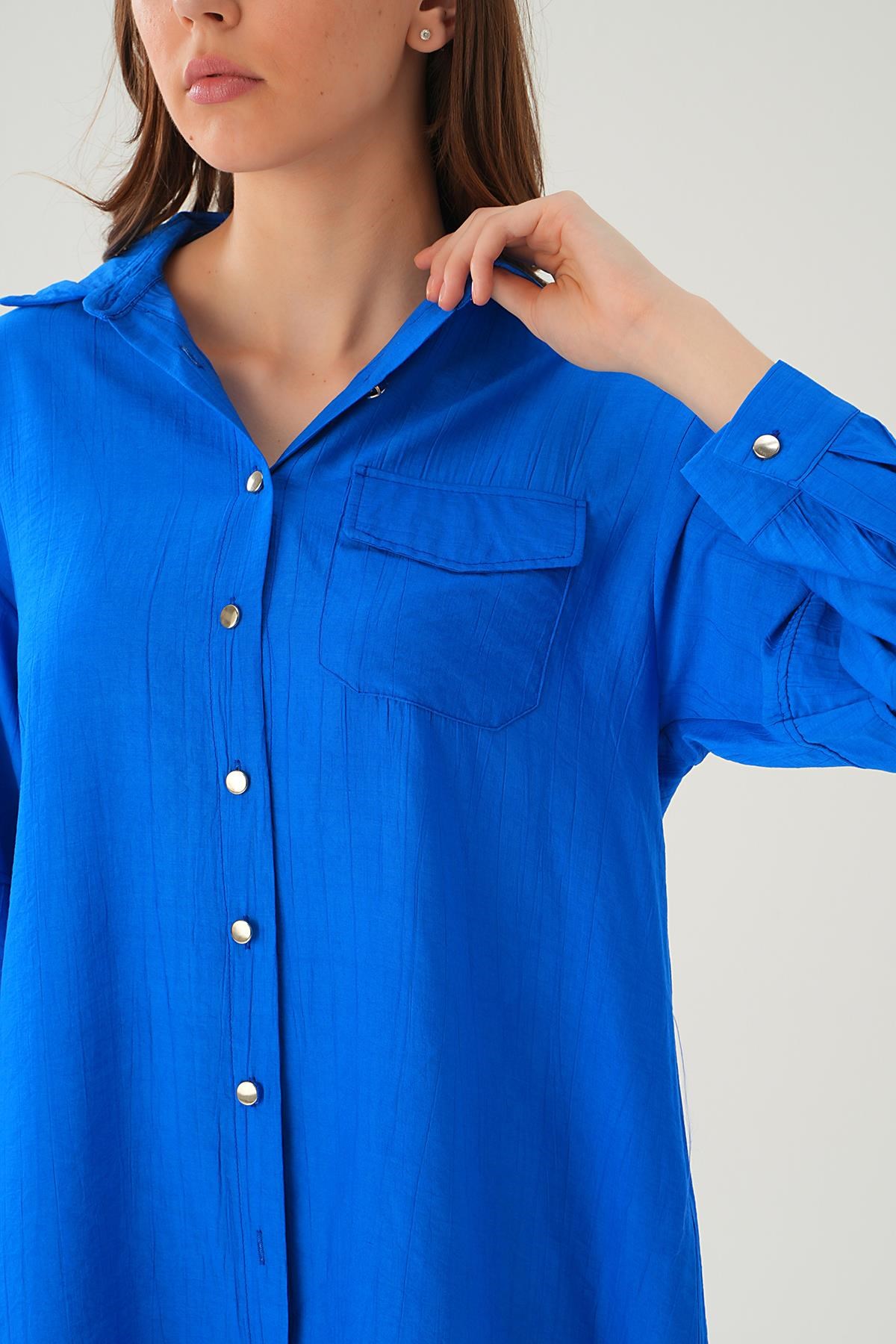 Saks Tek Cep Tunik 4237A