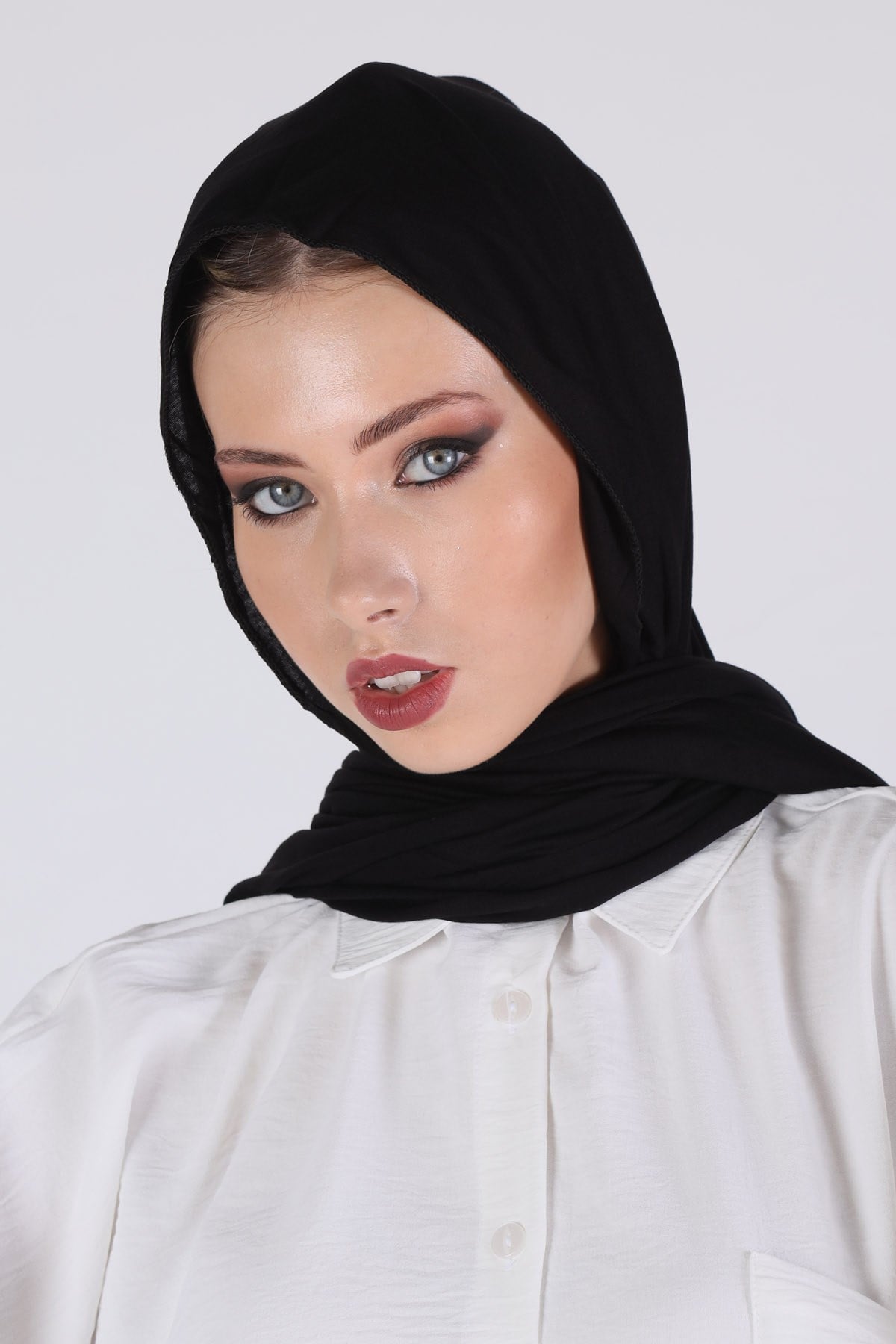 Siyah Penye Şal 5659