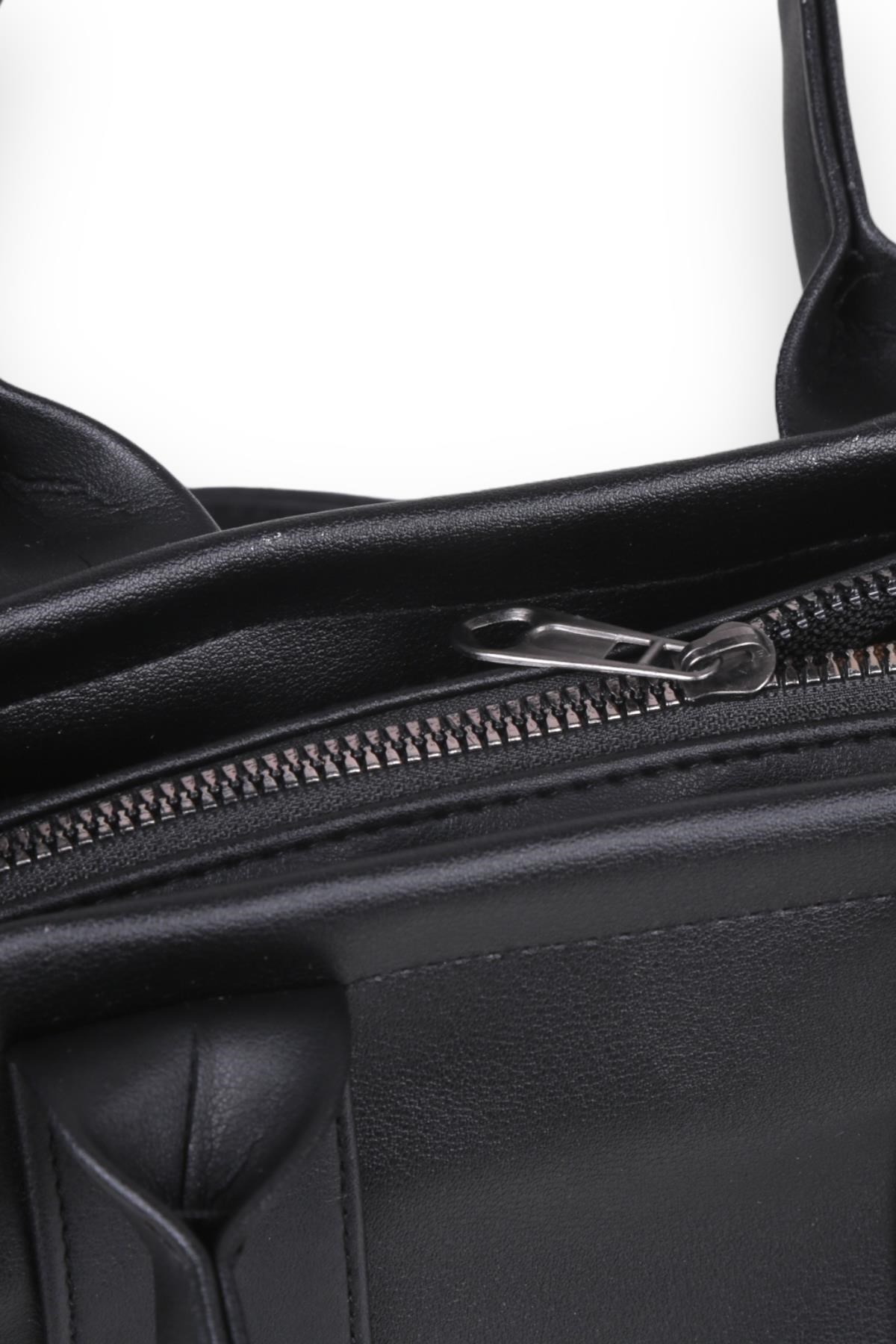 Siyah Small Tote Çanta 9280