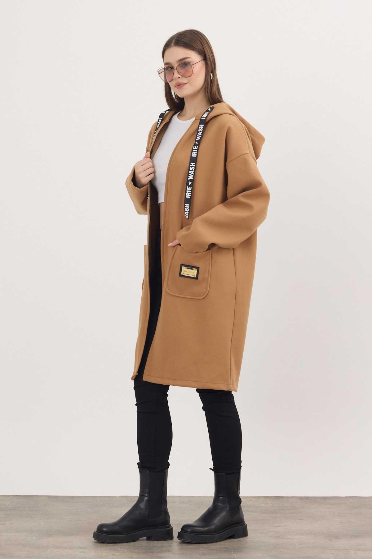 Taba Astarsız Kaşe Hırka 3049A