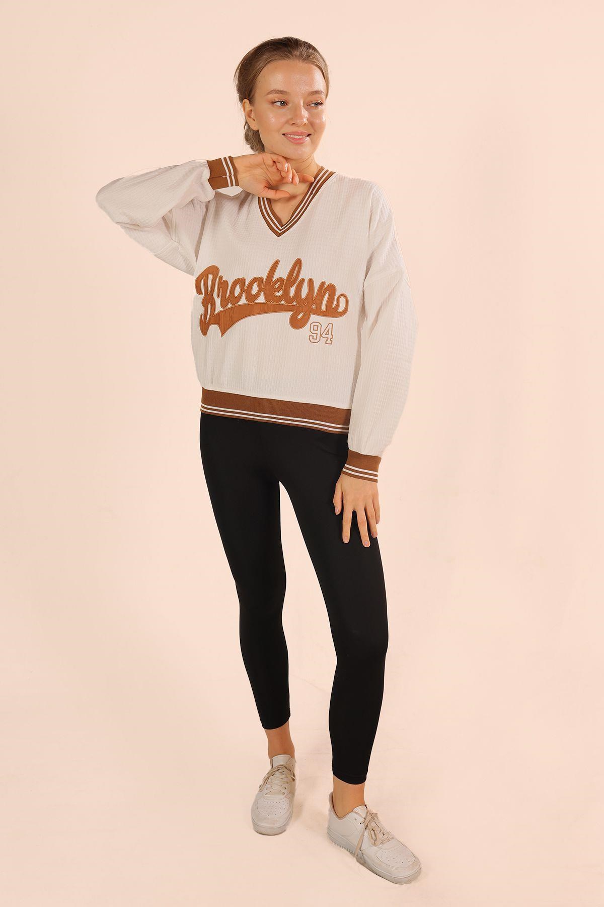 Taba Brooklyn Baskı Sweat 71399
