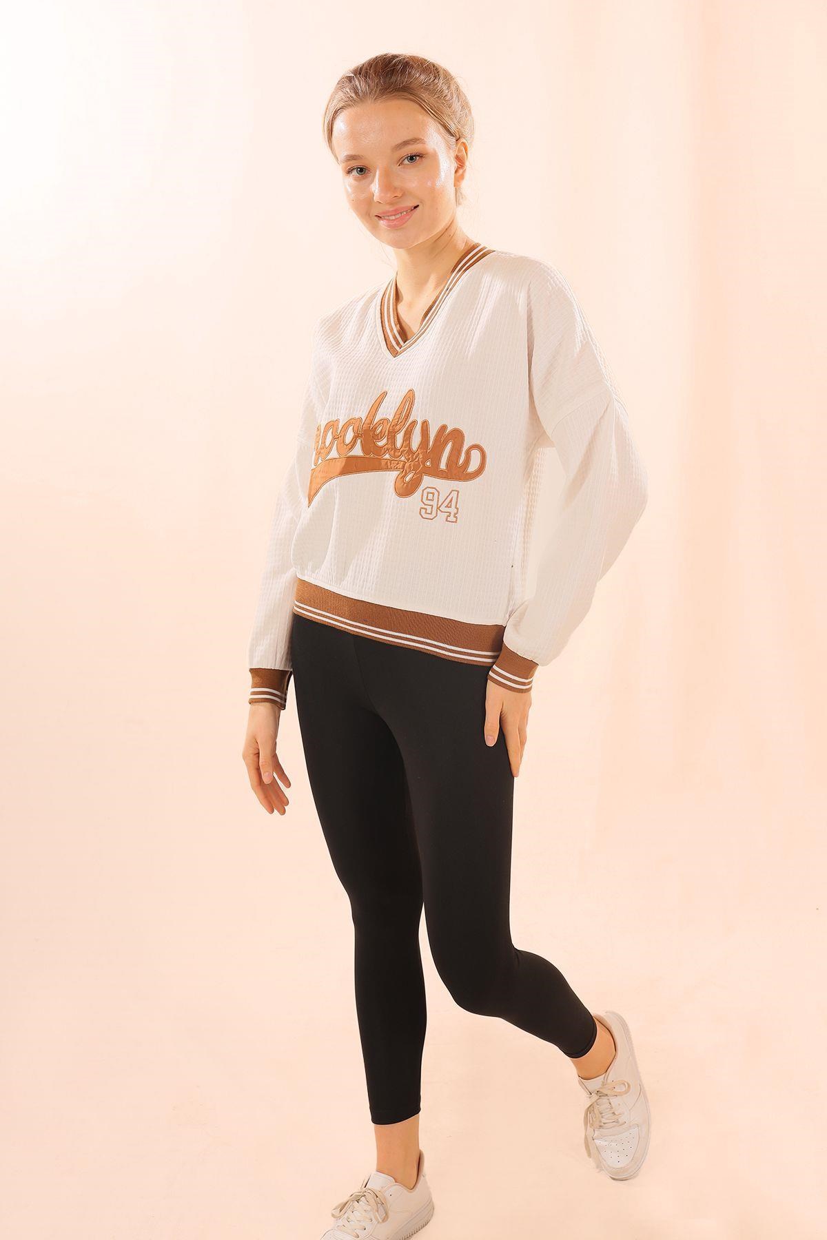 Taba Brooklyn Baskı Sweat 71399