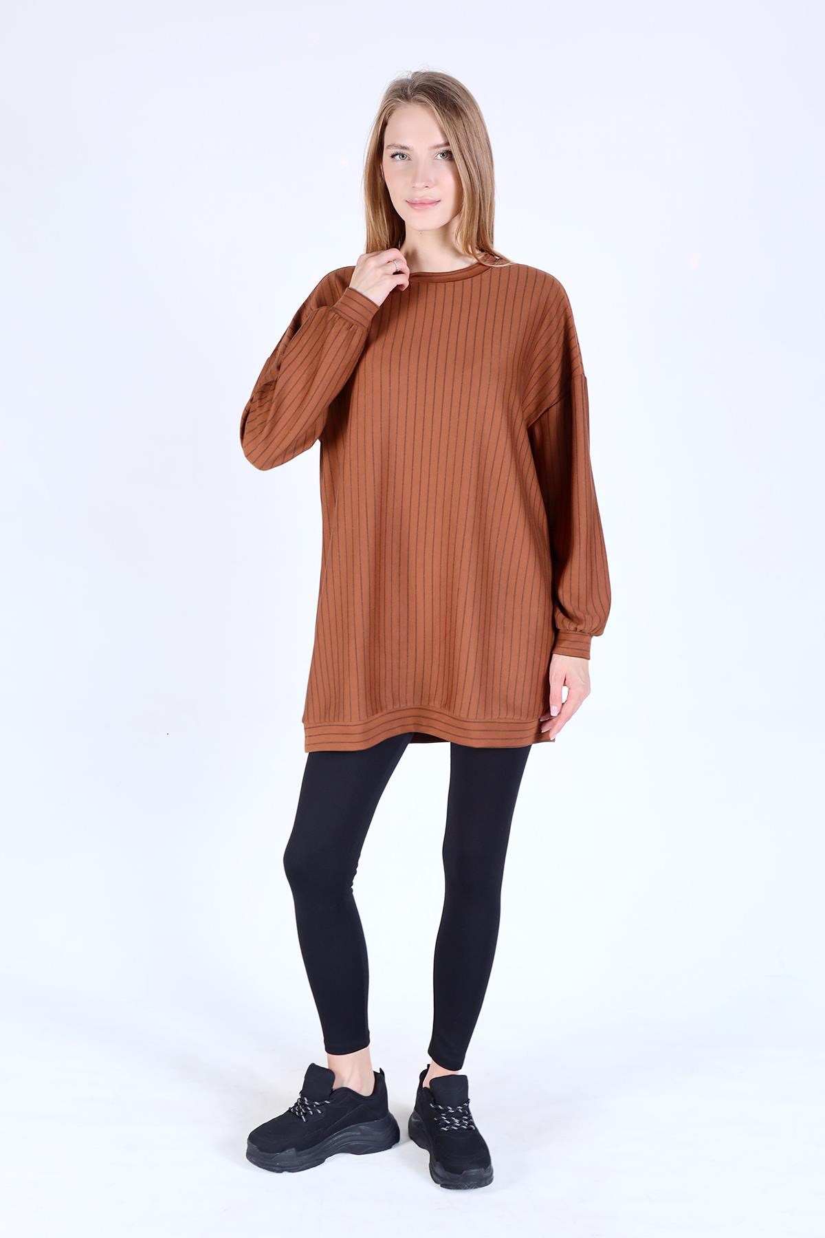 Taba  Çizgili Tunik 4315A