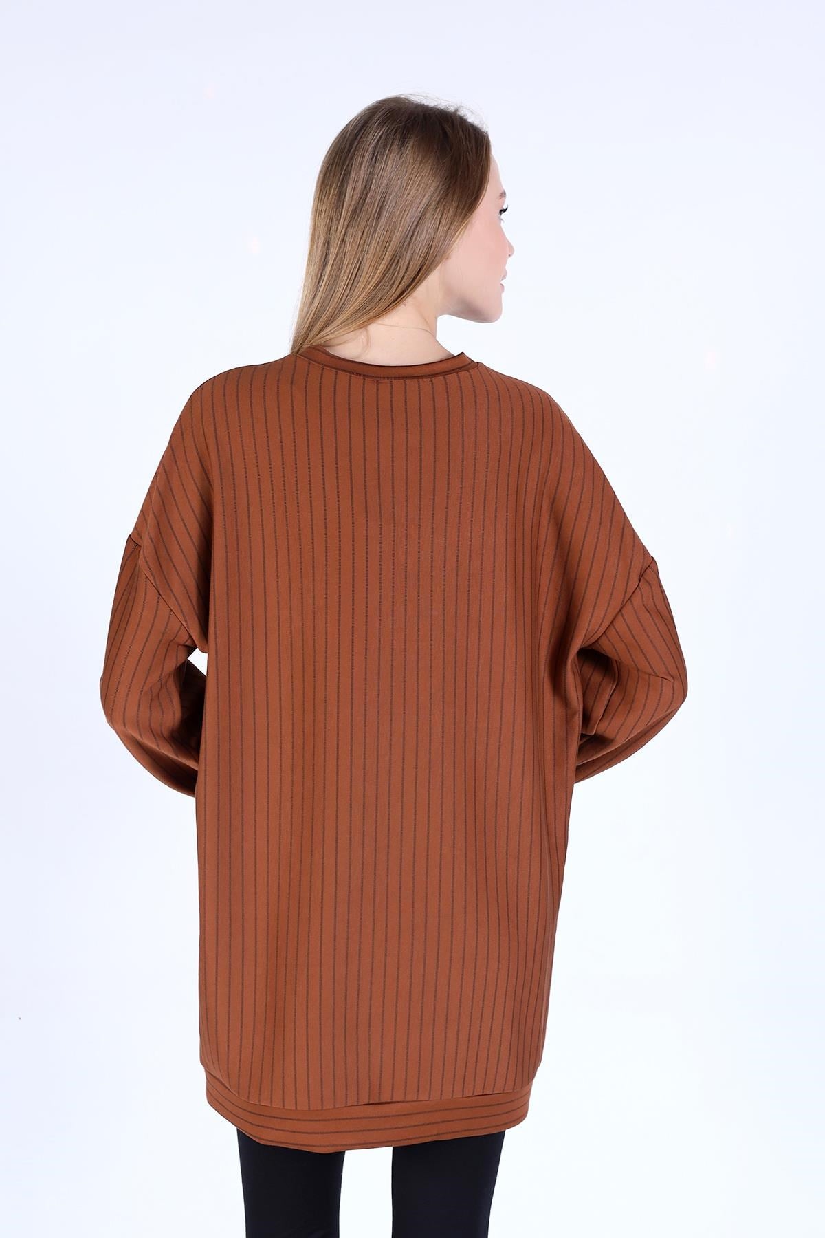 Taba  Çizgili Tunik 4315A