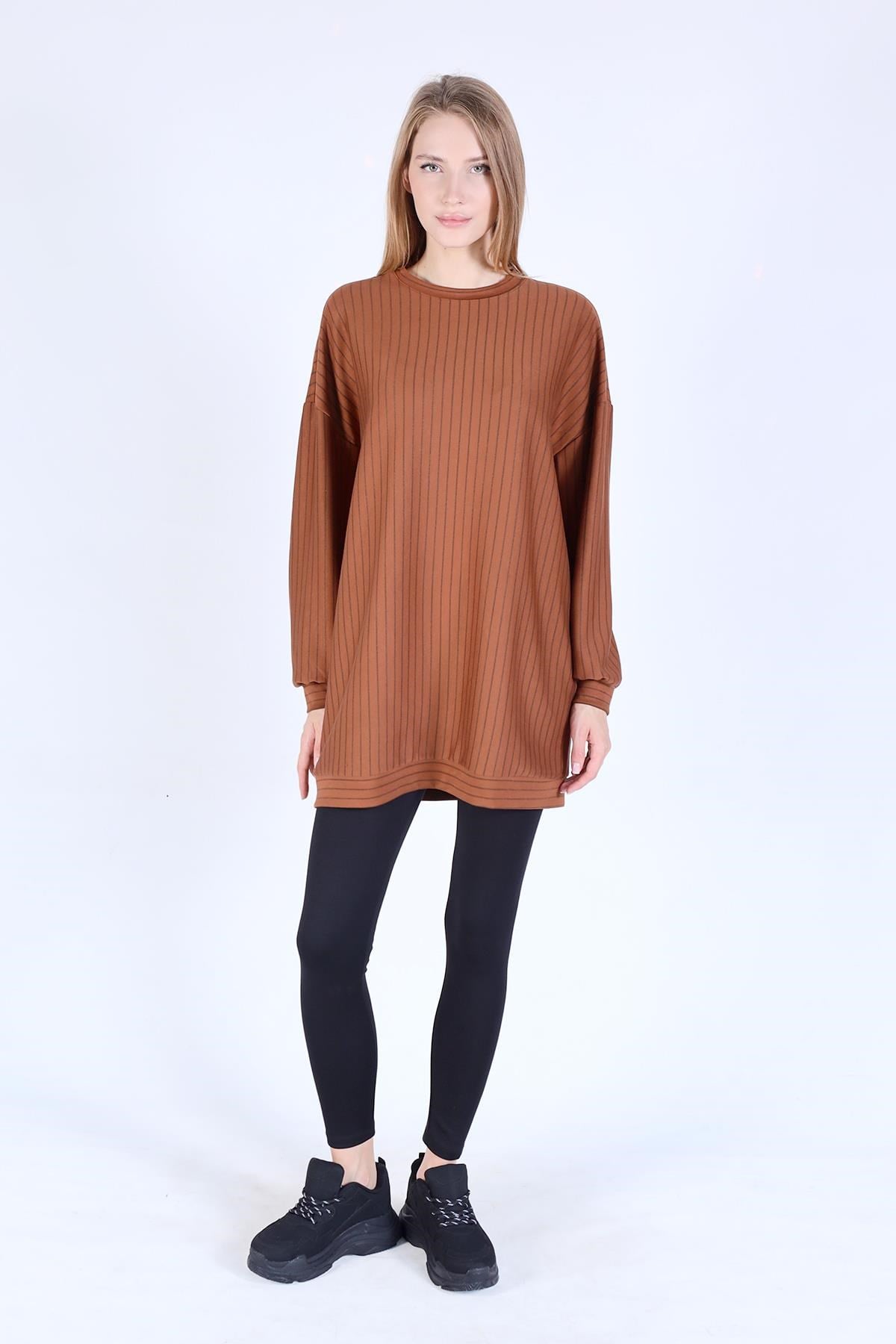 Taba  Çizgili Tunik 4315A