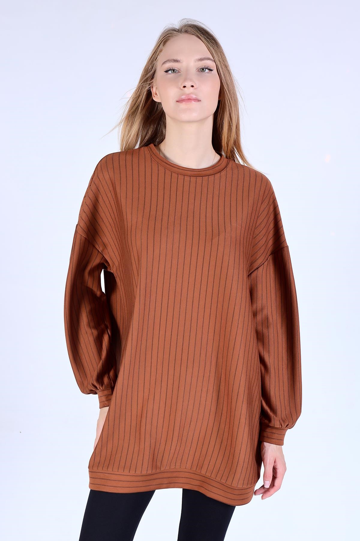 Taba  Çizgili Tunik 4315A