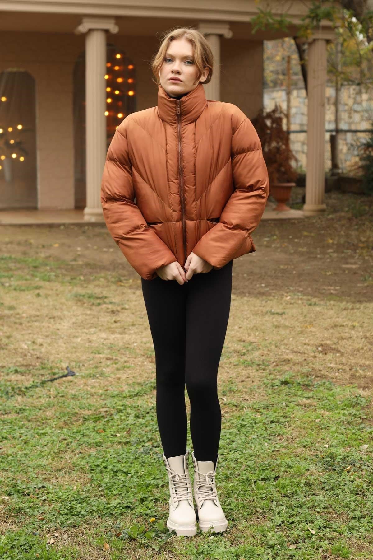 Taba Şişme Mont 3005