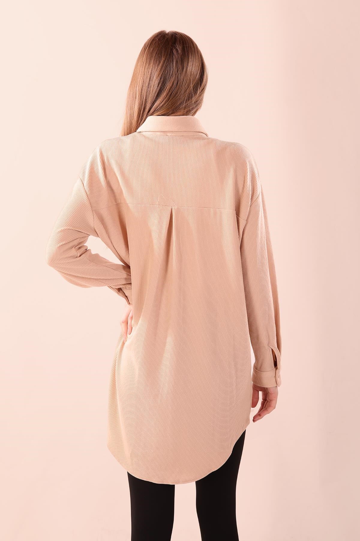 Taş İnci Kolyeli Tunik 5462