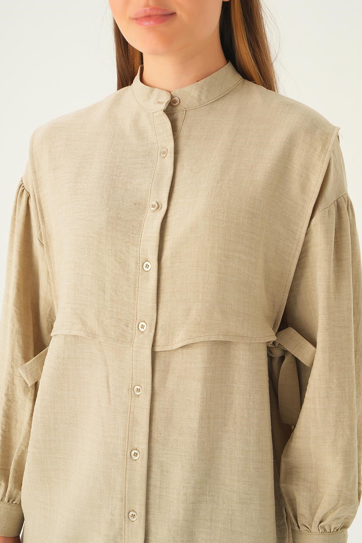 Taş Yan Bağlamalı Tunik 6836A