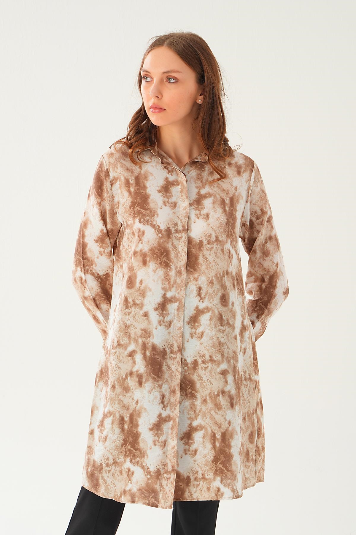 Vizon Desenli Tunik 4236A