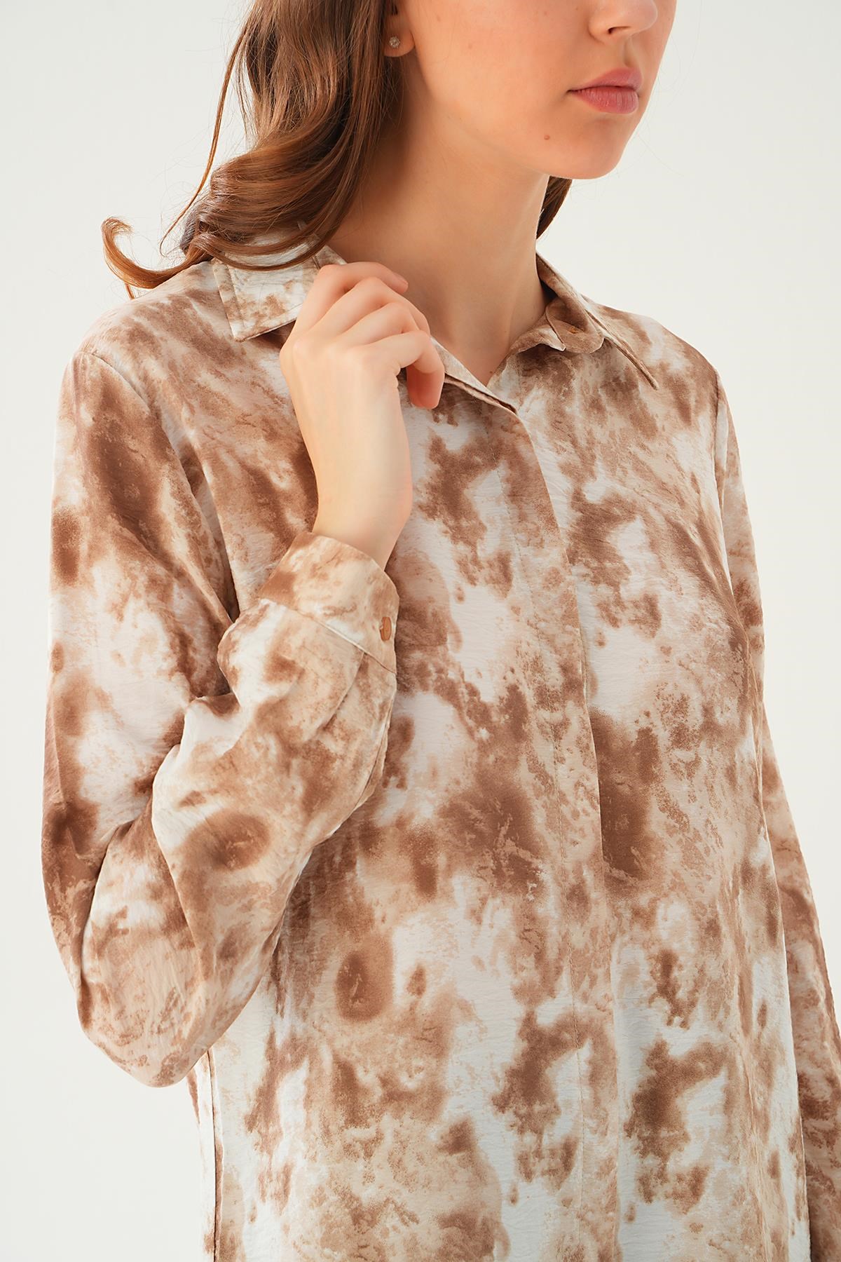 Vizon Desenli Tunik 4236A