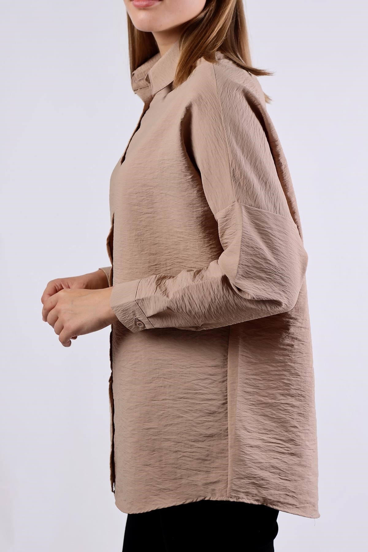 Vizon Oversize Klasik Gömlek 4305A