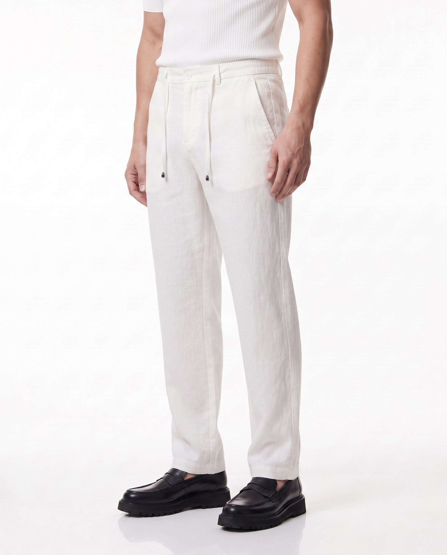 Soft Ruby Jogger Pantolon Beyaz
