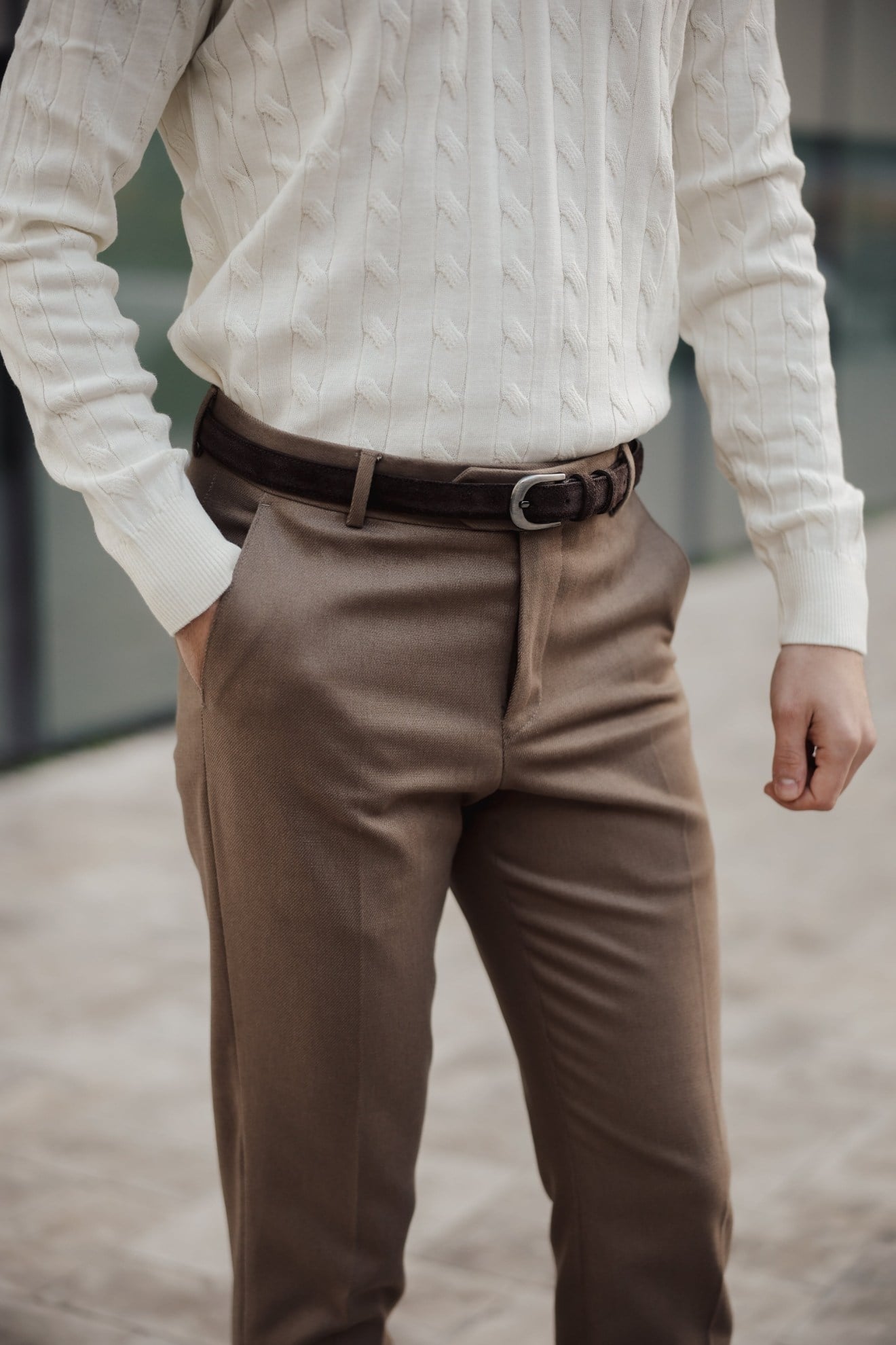Rome Slim Fit Pantolon