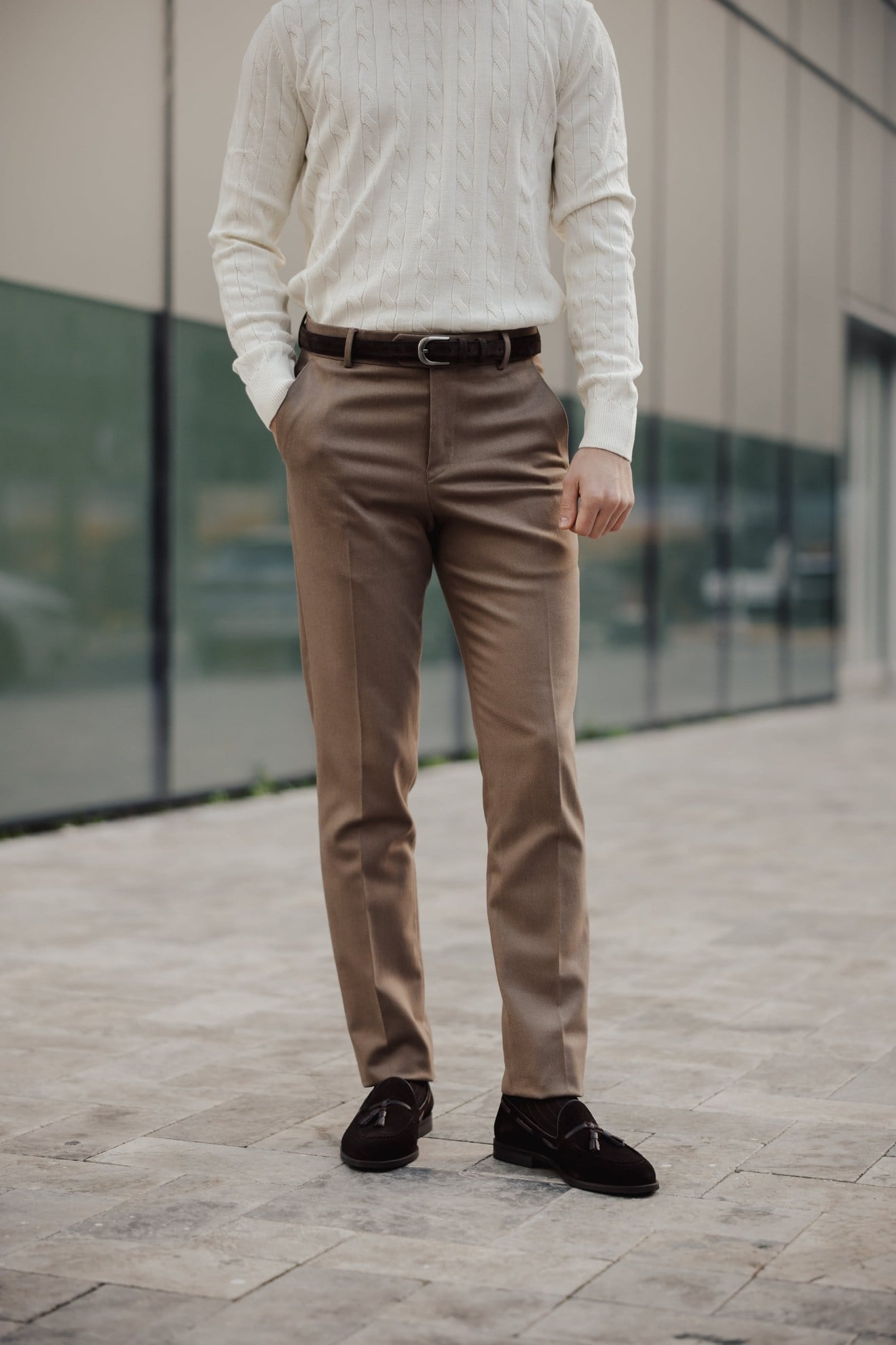 Rome Slim Fit Pantolon
