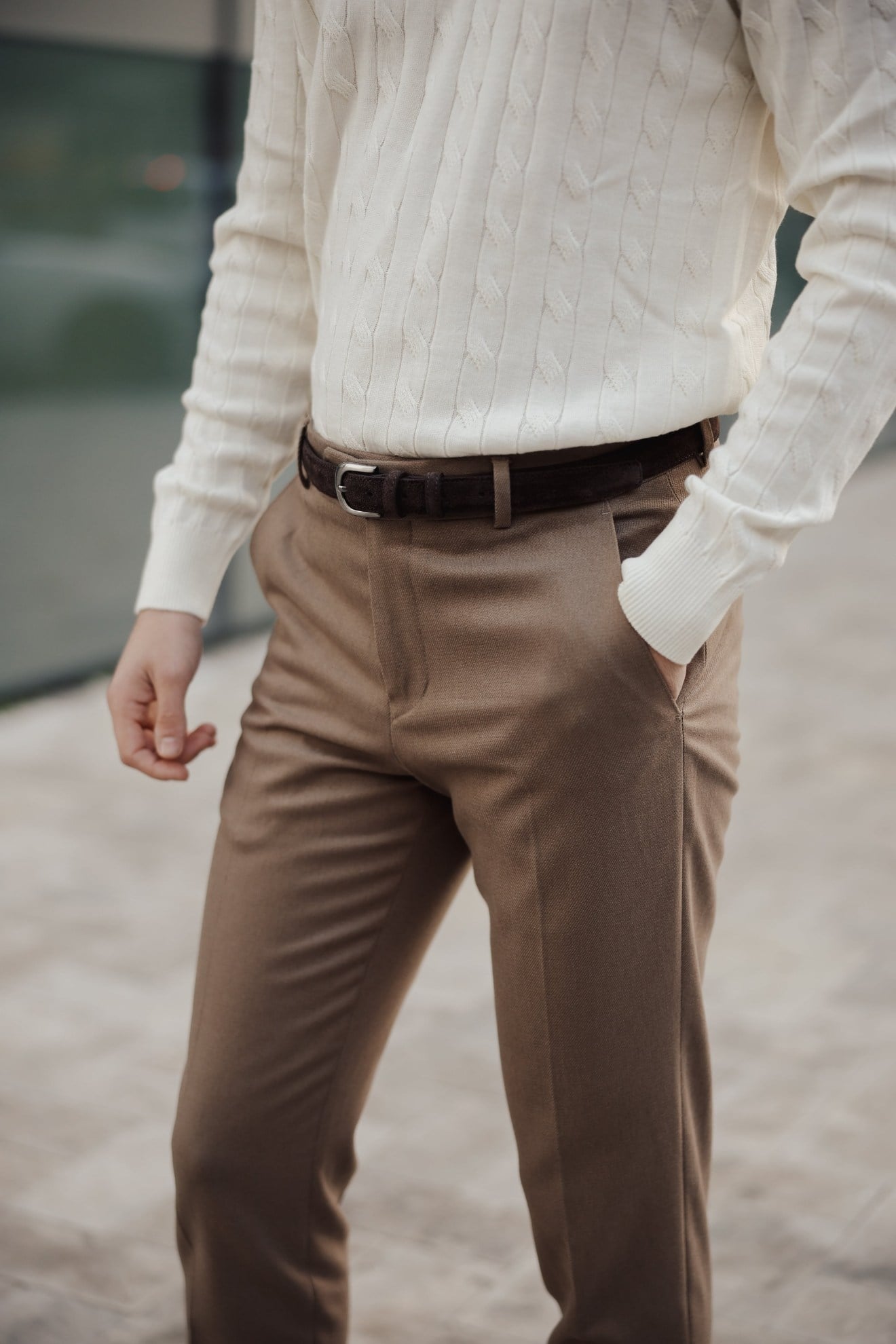 Rome Slim Fit Pantolon