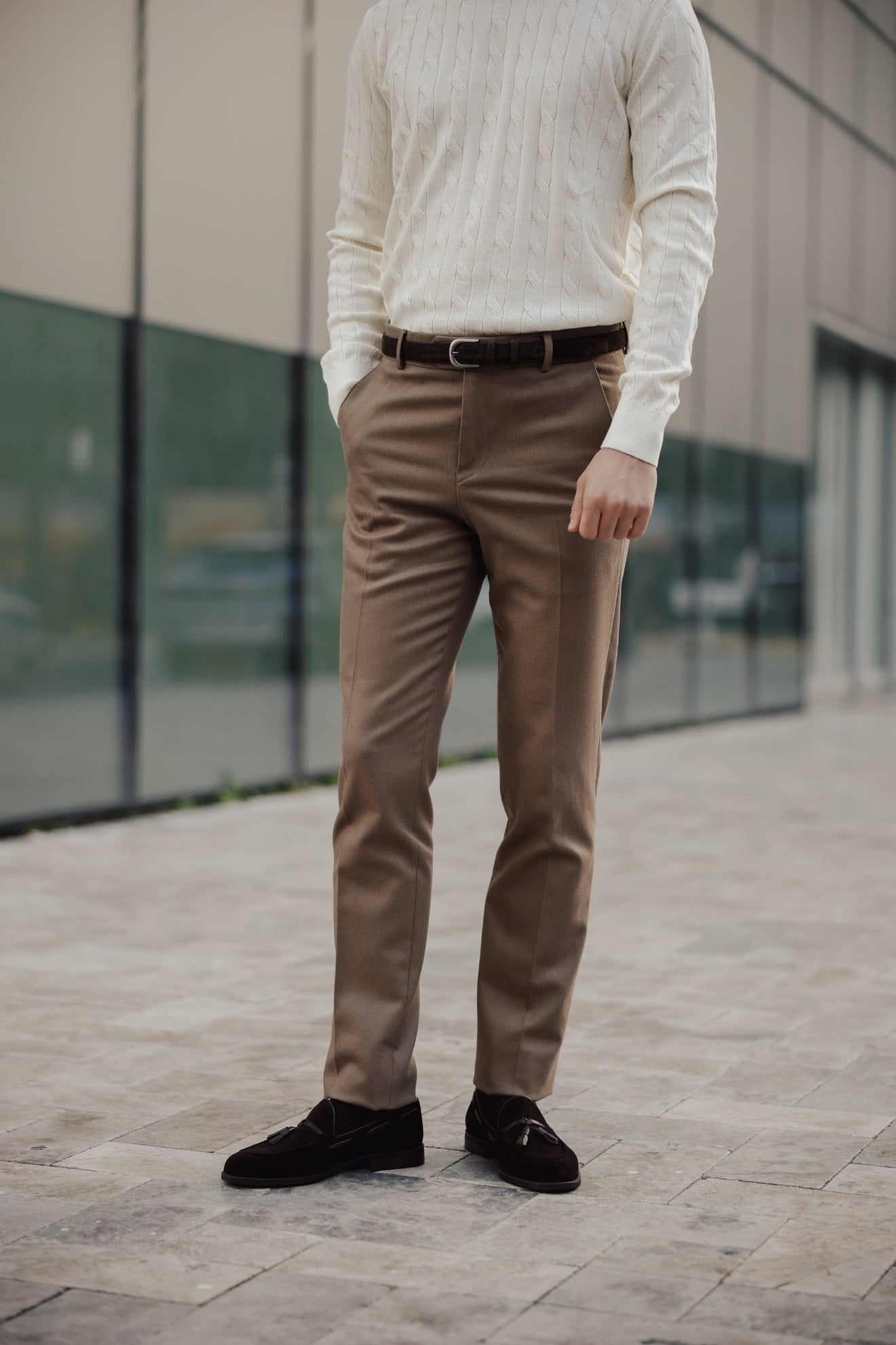 Rome Slim Fit Pantolon