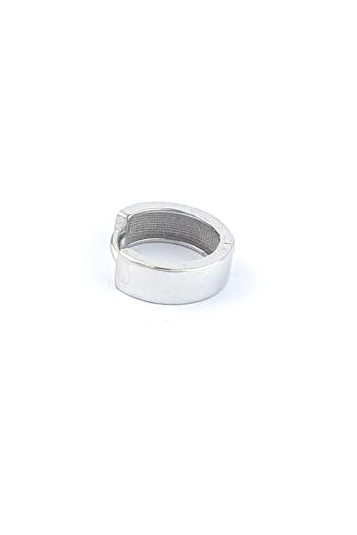 925ayar GümüşTek Halka Küpe 1.2cm 5mm