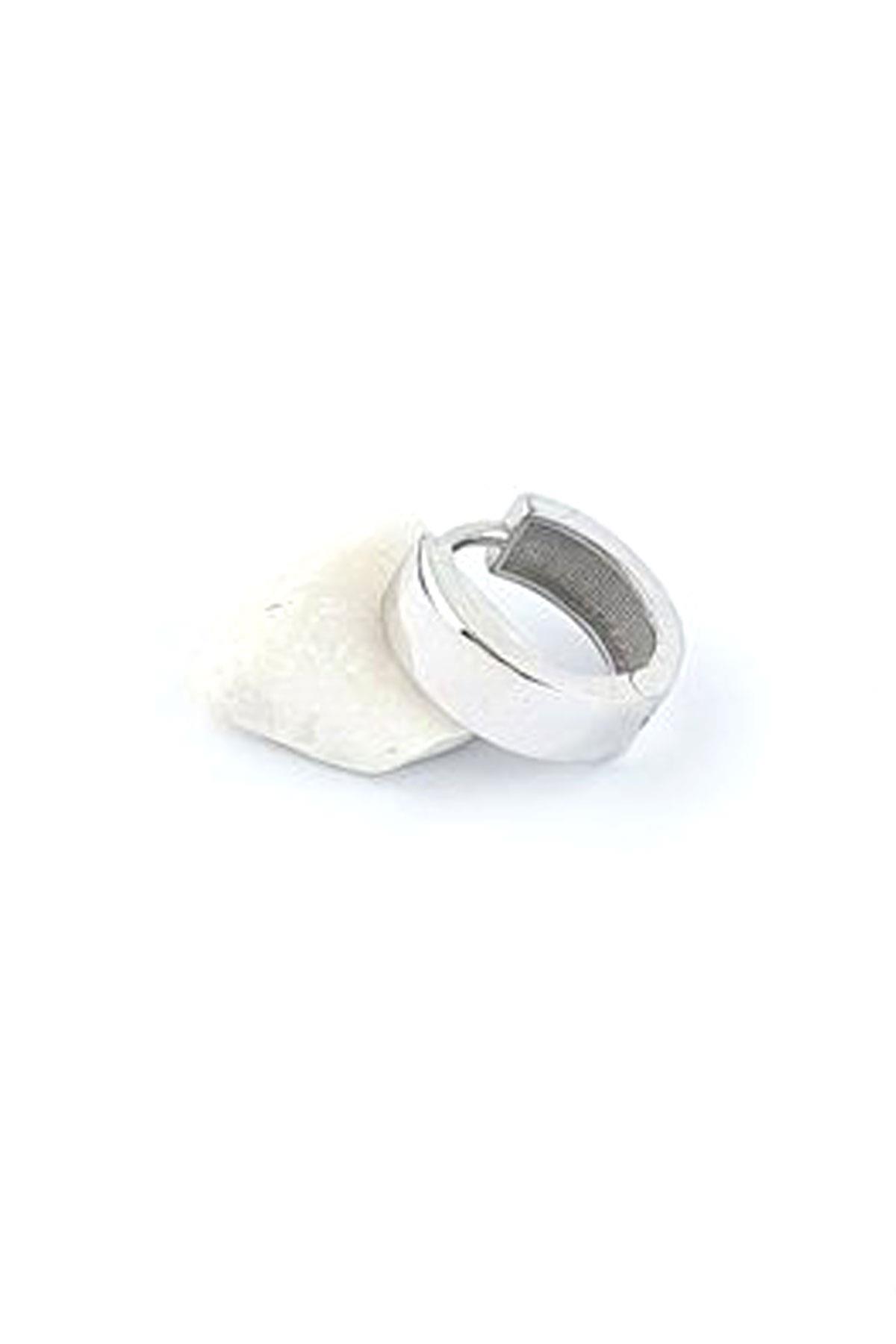 925ayar GümüşTek Halka Küpe 1.2cm 5mm