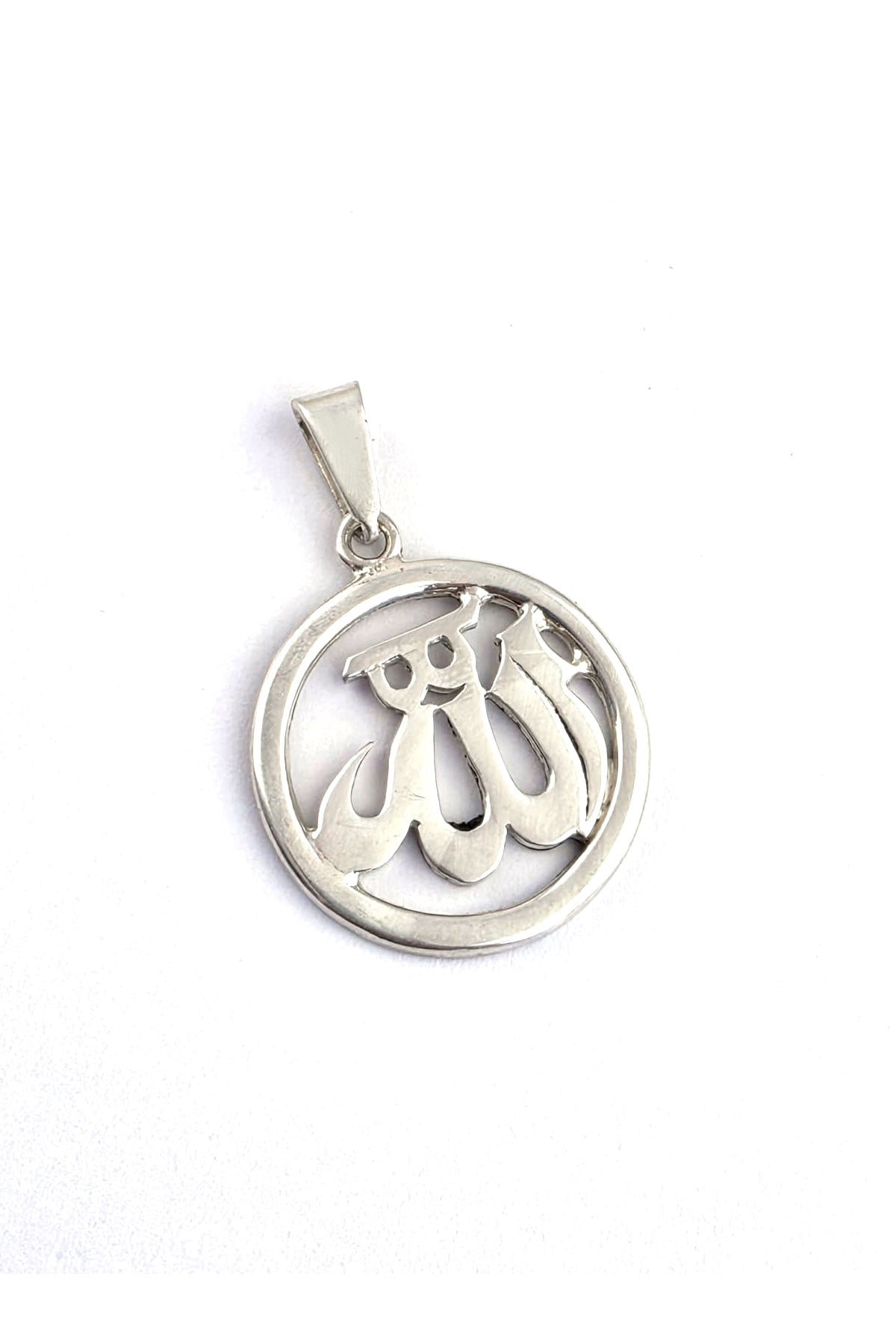 Allah Yazılı 925 Ayar Gümüş kolye ucu
