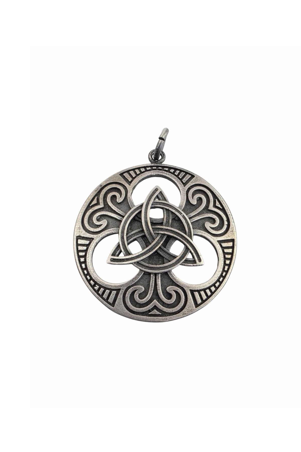 Kelt Düğümü Celtic Triquetra Kolye Ucu 
