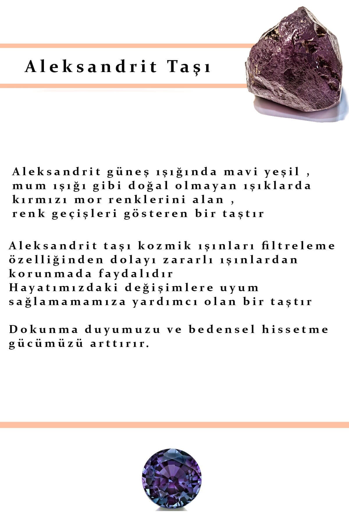 Sky diamond taş detaylı aleksandrit taşlı gümüş lüks yüzük