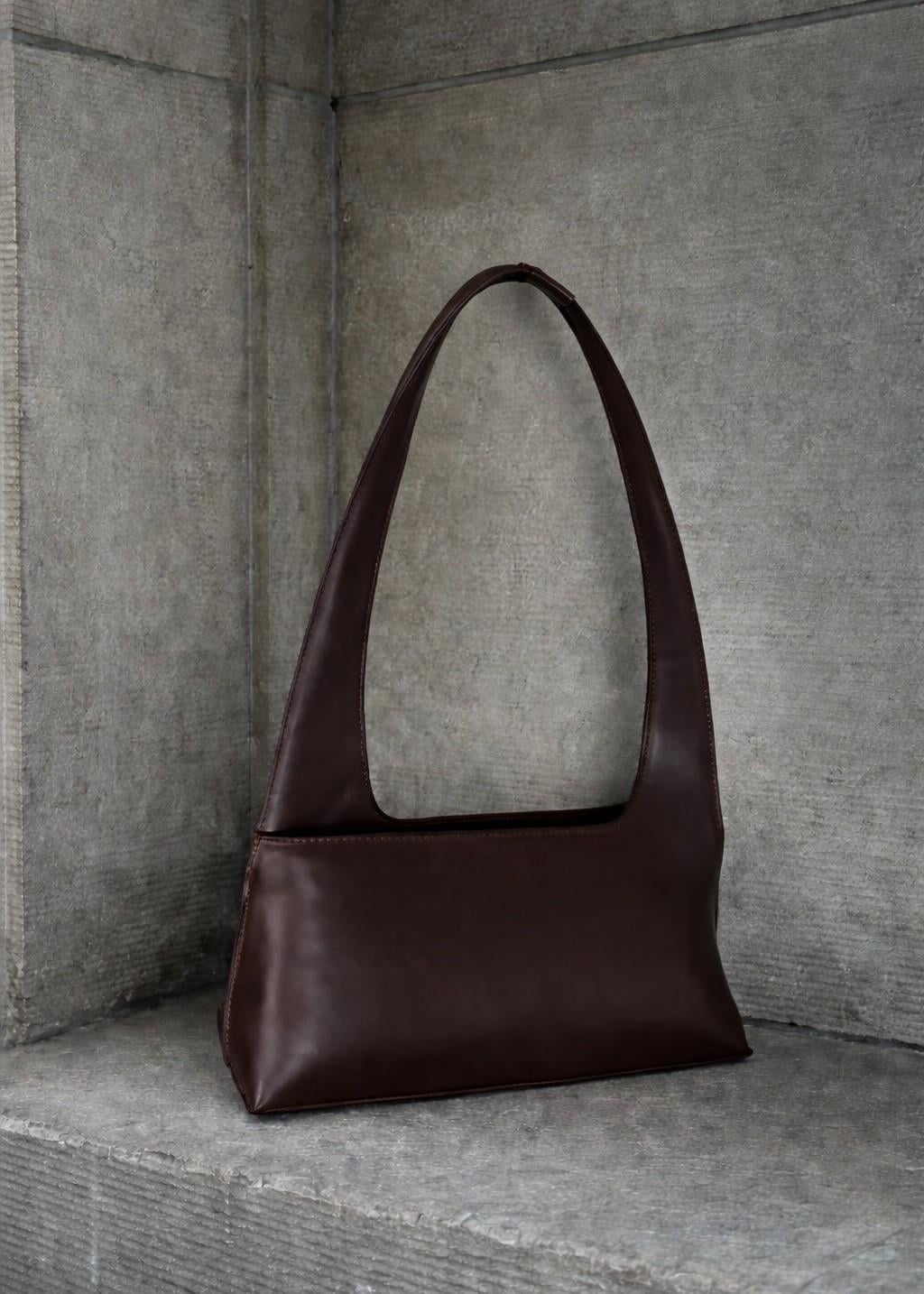 Brown Mocha Leather Bag