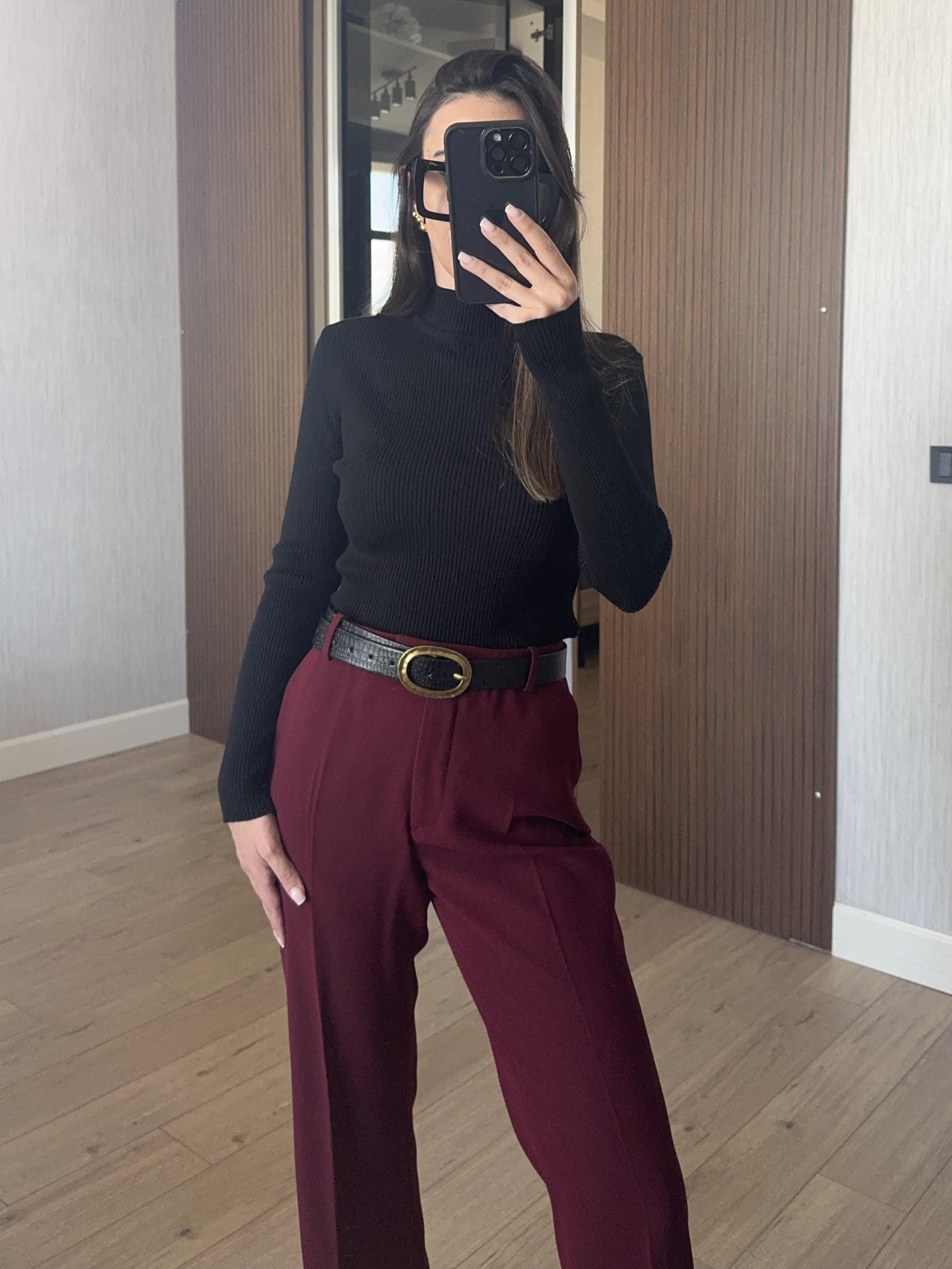 Siyah Fitilli Triko Crop