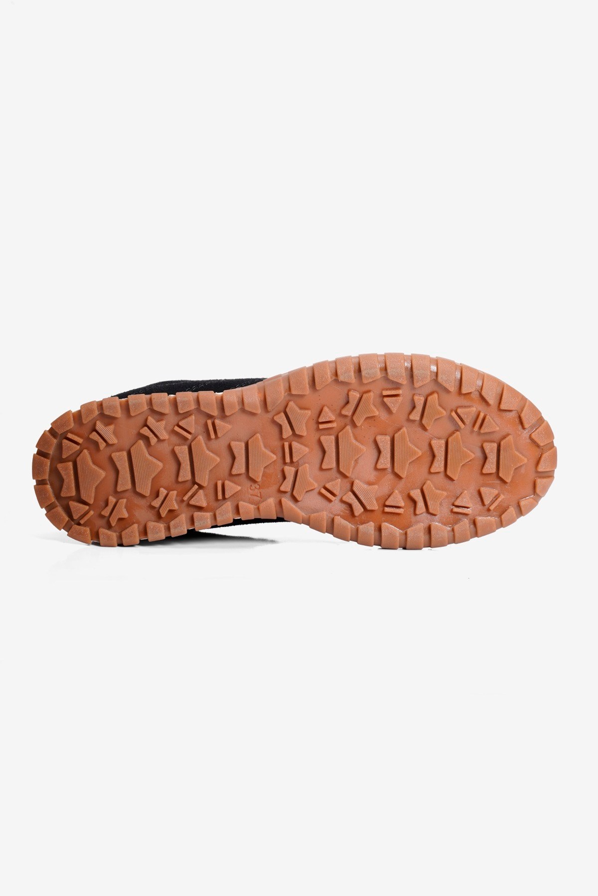 Kadın Süet Sneaker Çiçek Aksesuarlı Günlük Spor Ayakkabı  Nira Siyah