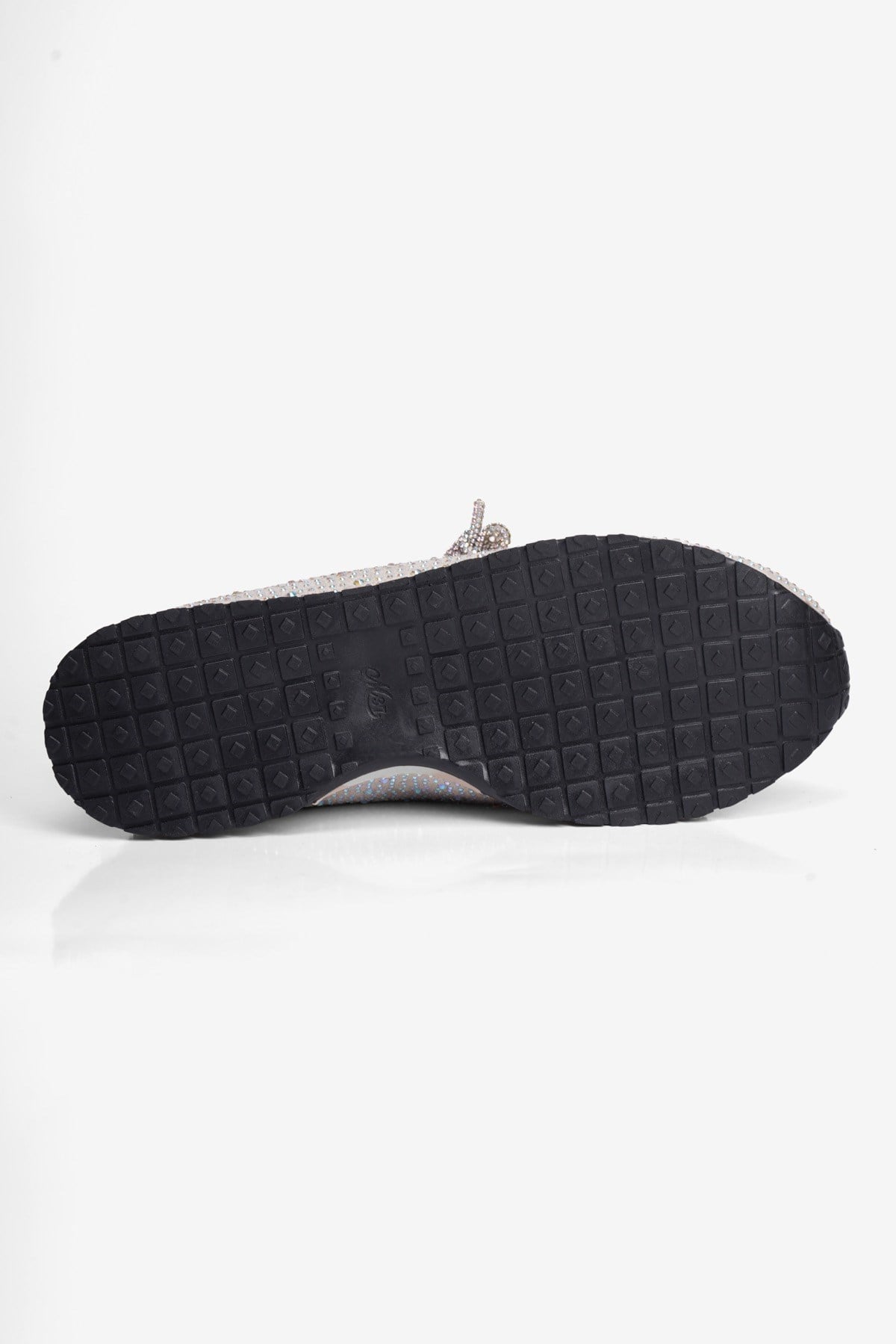 Kadın Süet Sneaker Taşlı Bağcıklı Mely Bej