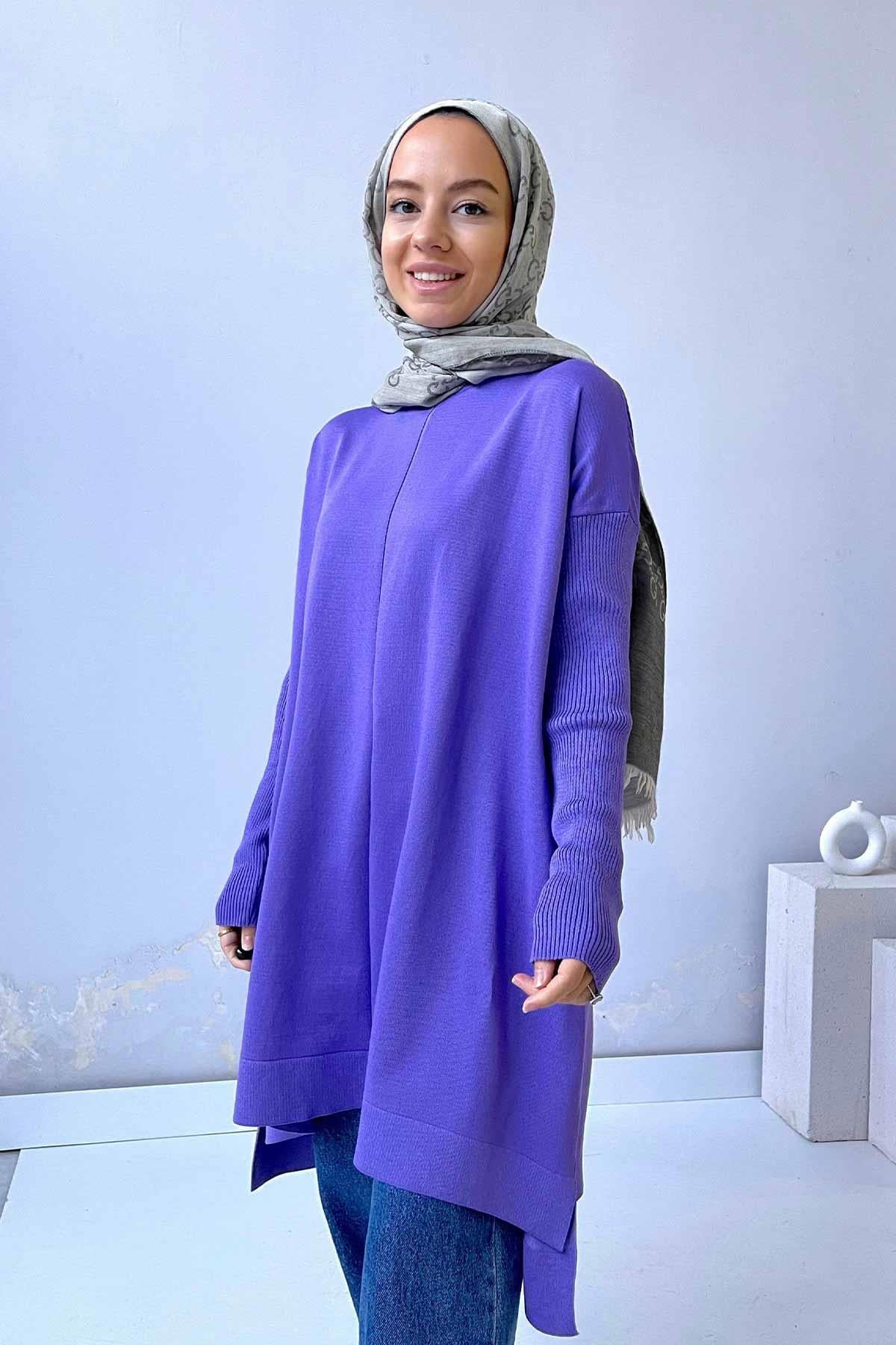 Mira Merserize Tunik - Lila