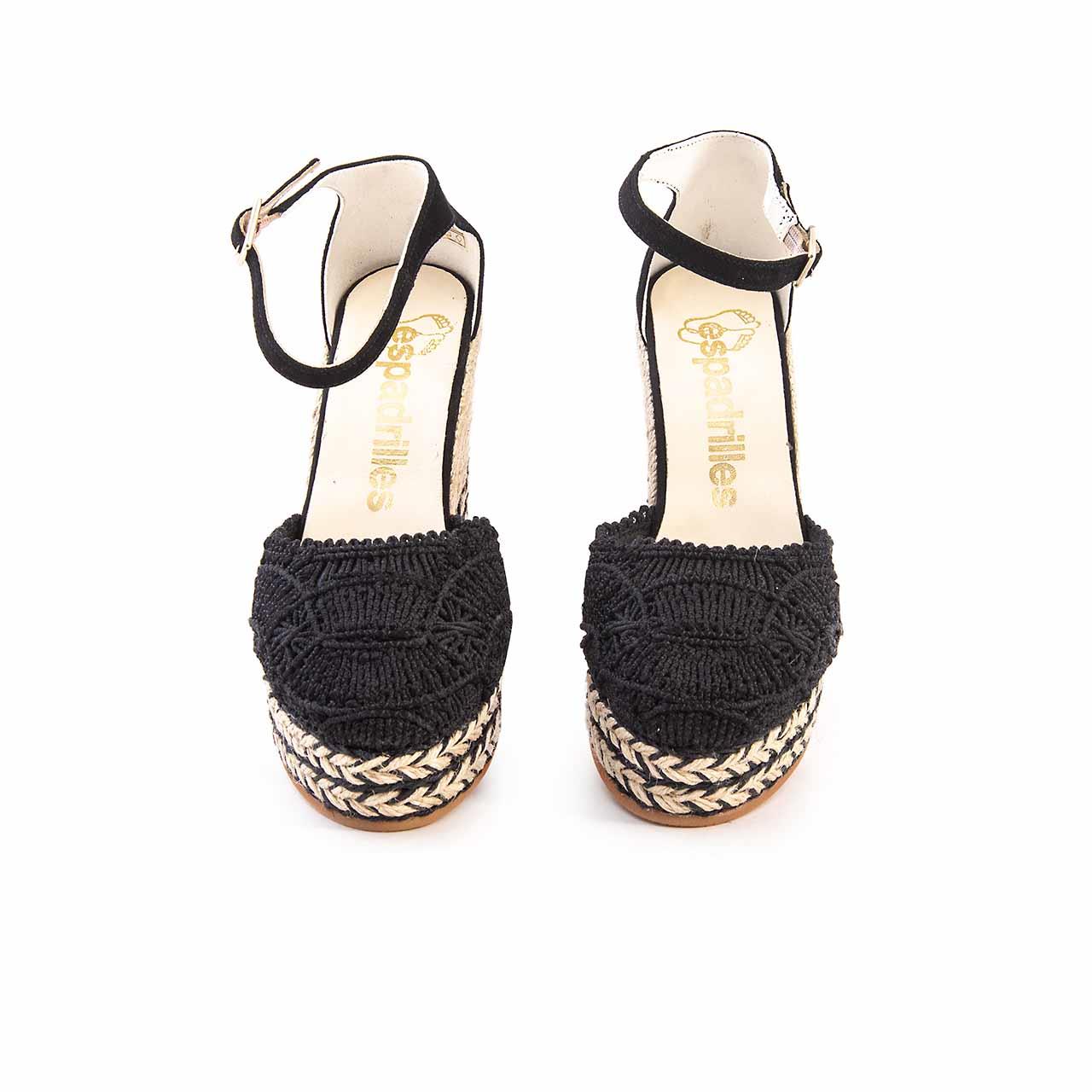 Espadrilles  Platform Topuk Kadın Sandalet ATOS MACRAME