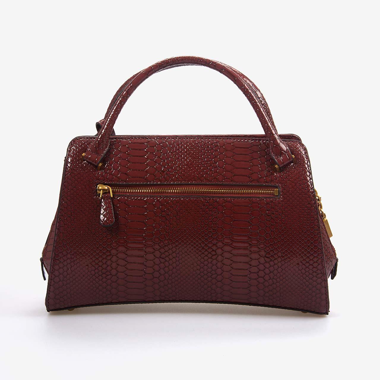 Guess Georgina Piton Desenli Kadın El Çantası HWKB9499060