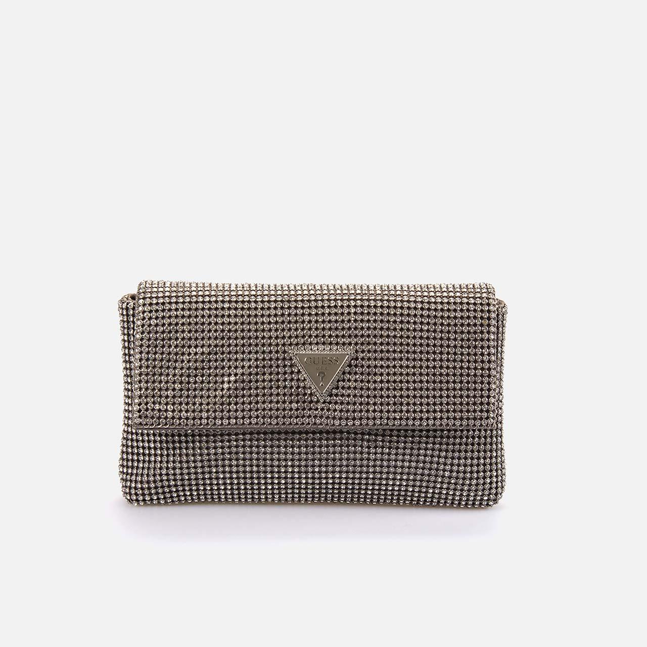 Guess  Zalina  Kadın Taşlı Mini Çapraz Çanta HWRY9350700