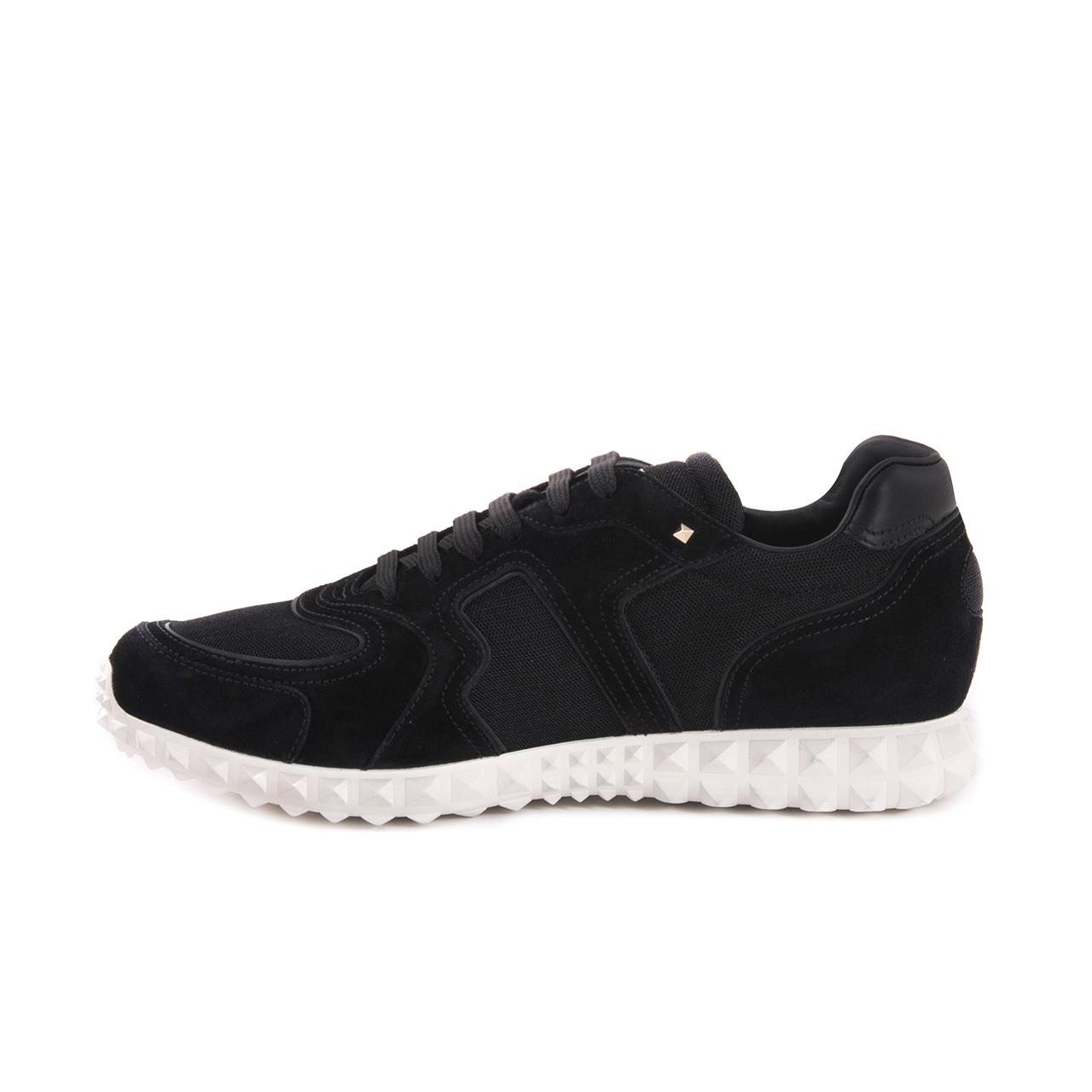 Valentino Garavani Deri Bağcıklı Erkek Spor & Sneaker S0A40