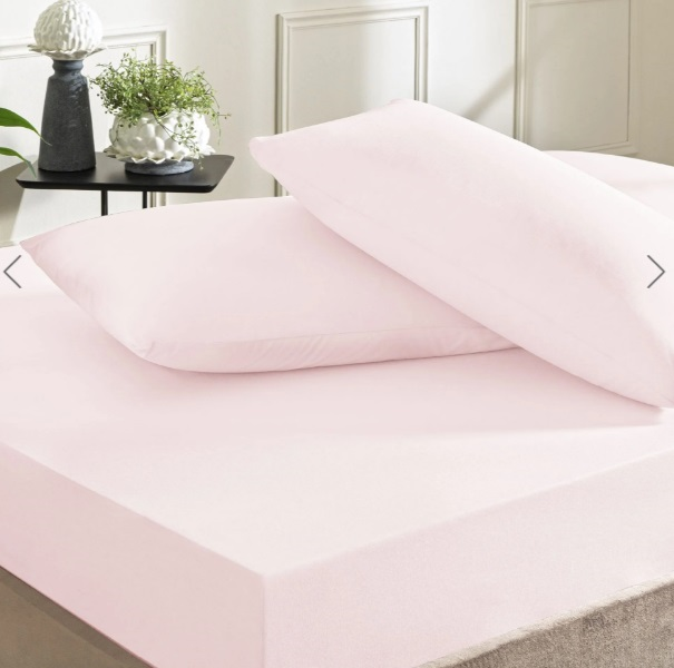 Taç 4645 Color Dreams Fitted Çarşaf Set Pudra 100*200ÇARŞAF-ÇARŞAF SETİ