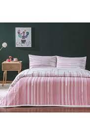 Taç 5058 Çift Kişilik Pike Takımı Grid PembePİKE TAKIMI Ç.K