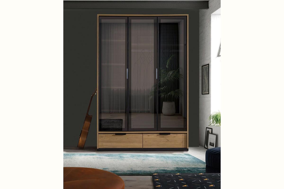 Seven Kolezyum 3 Kapak Reflekte DolapDolap