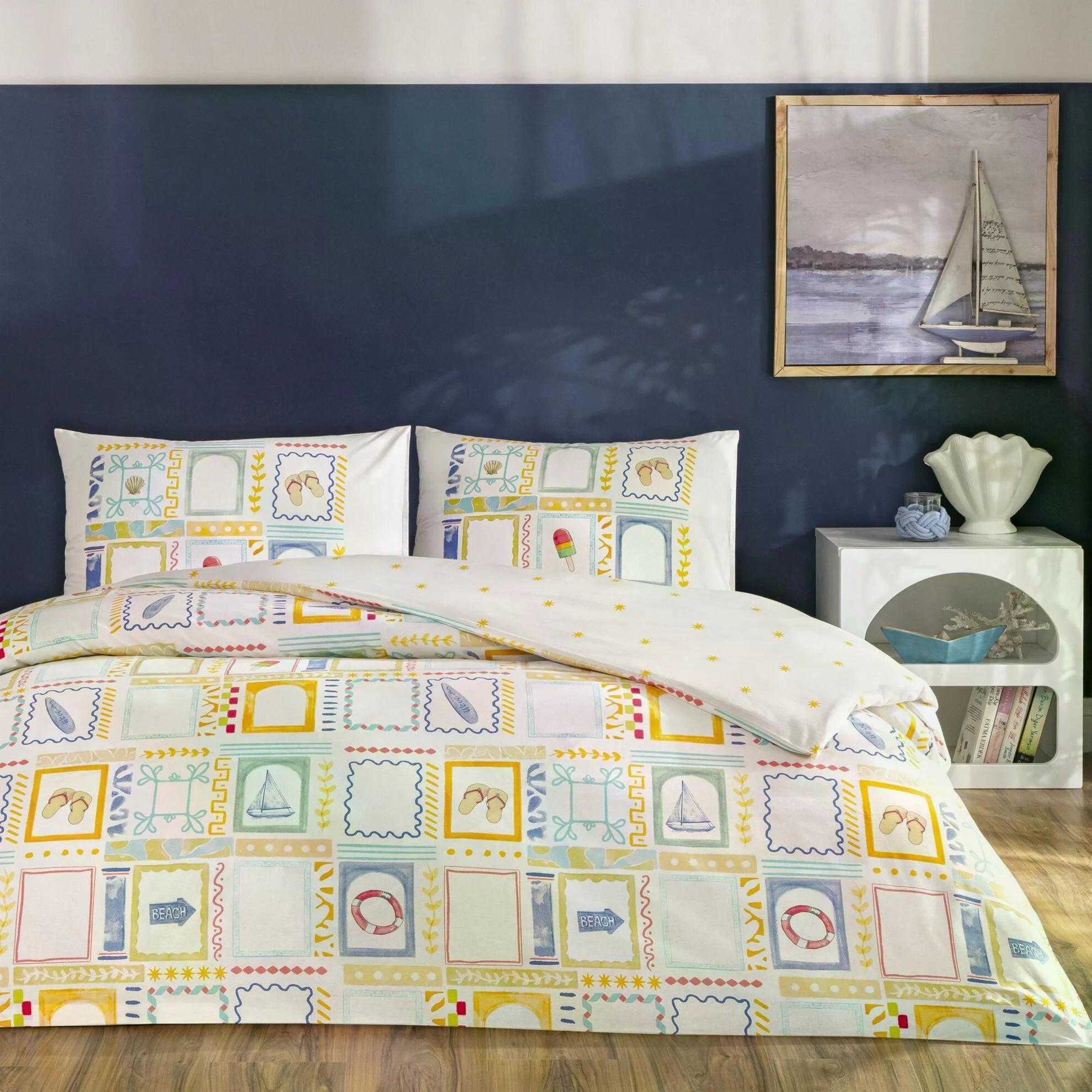 Taç 3518 Çift Kişilik Nevresim Takımı Varıo SarıNEVRESİM TAKIMI Ç.K