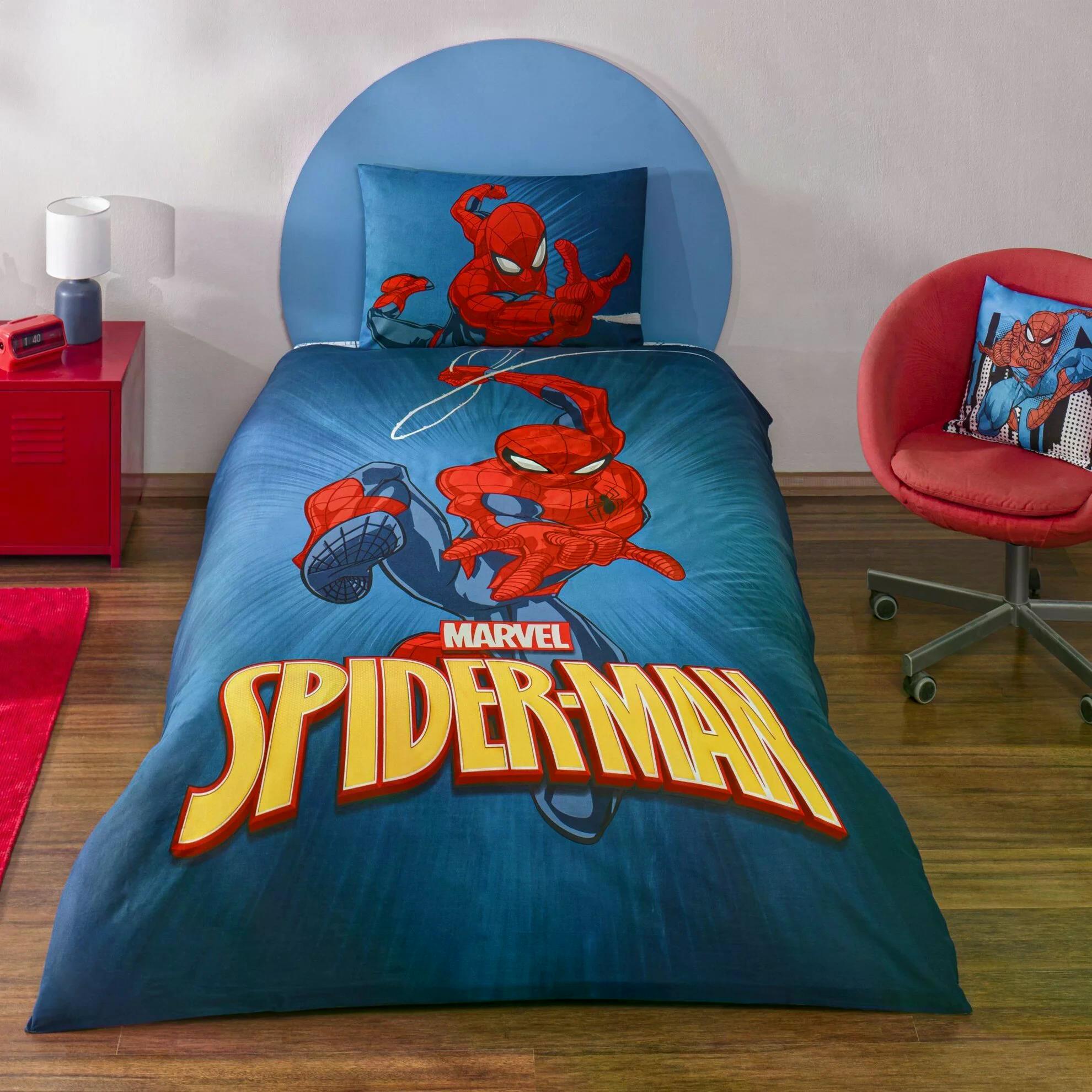 Taç 3607 Lisanslı Nevresim Takımı Spıderm.Classıcal 100LİSANSLI NEVRESİM TKM