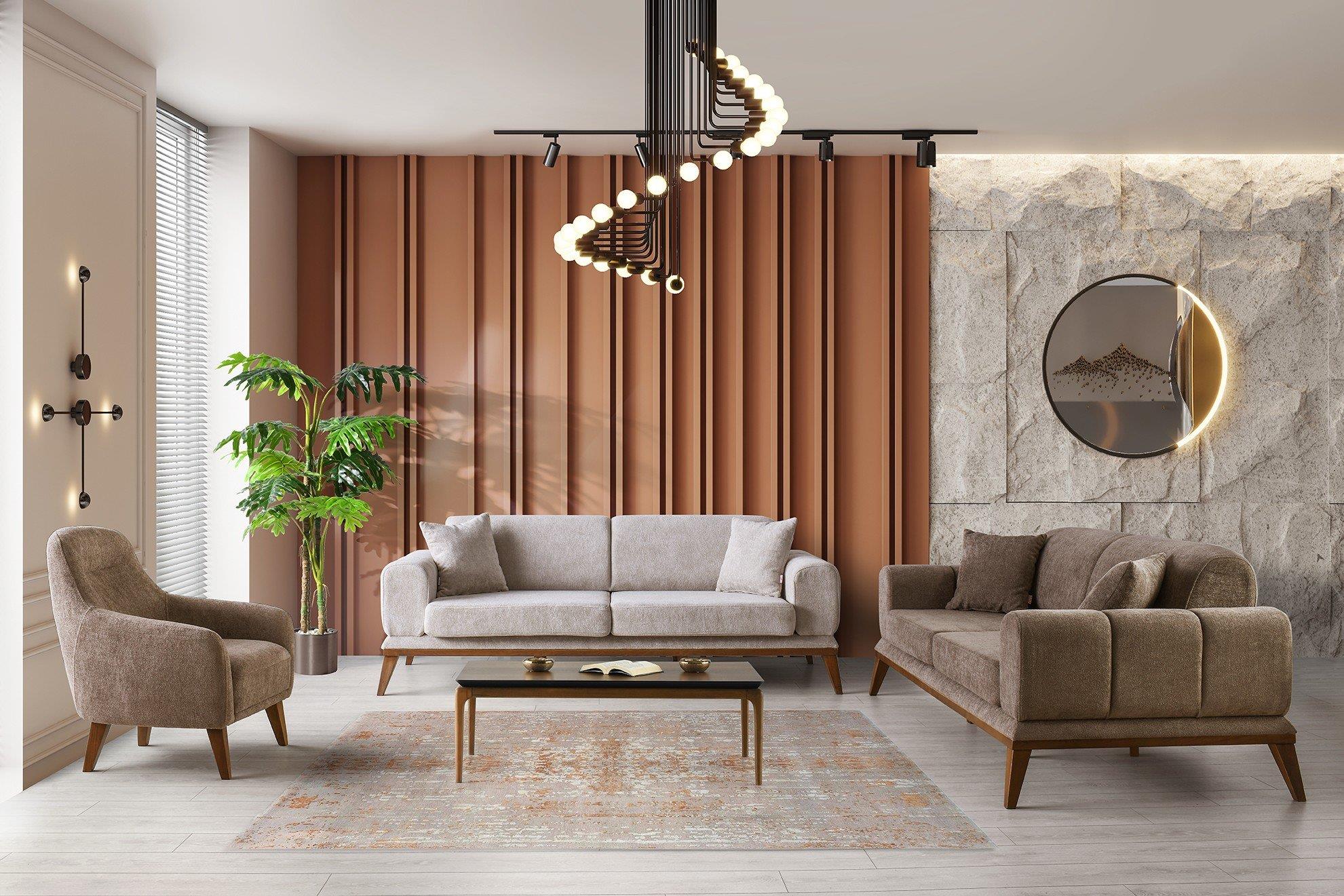 Vize Prizma 3+3+1 Koltuk TakımıModern Koltuk Takımı