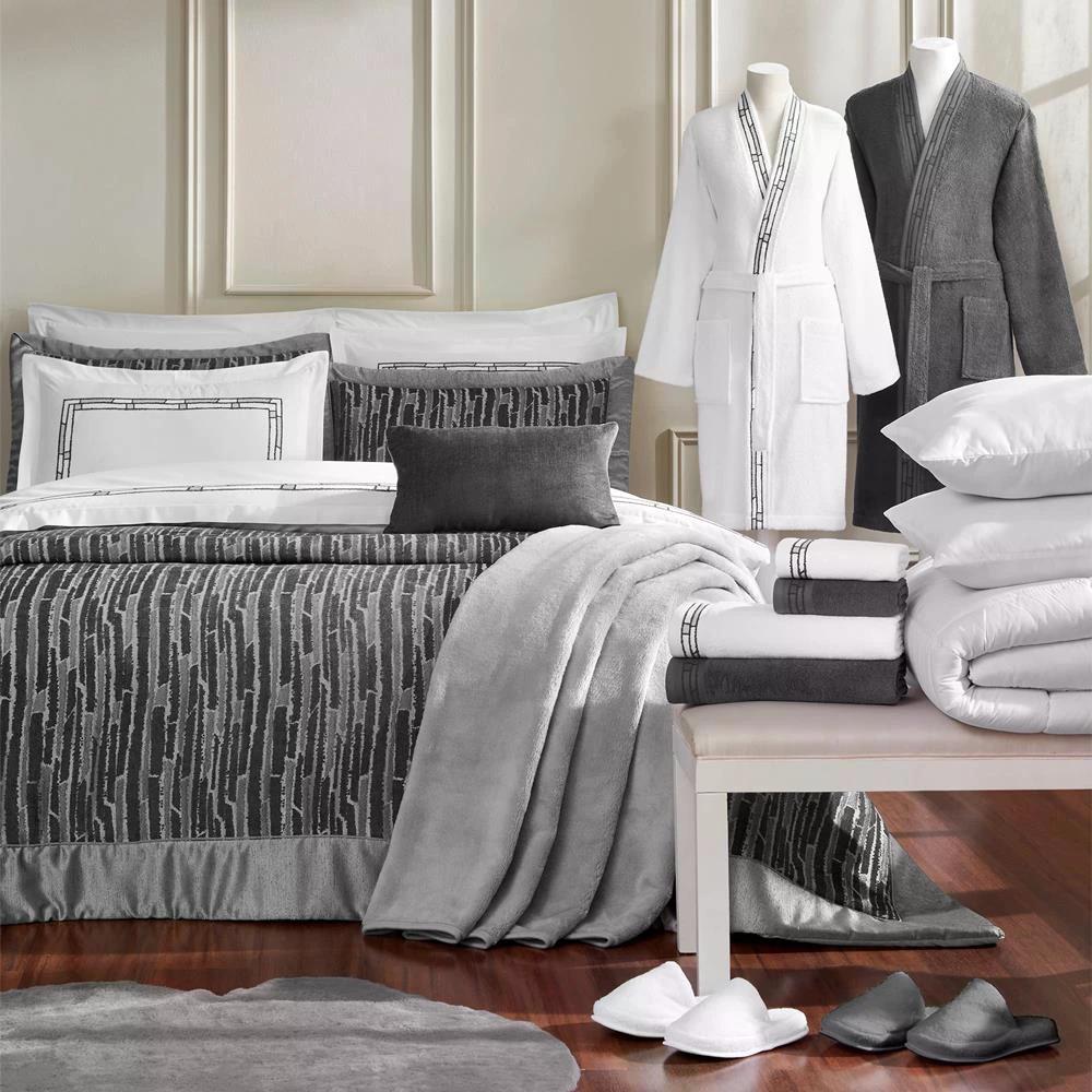 Özdilek Velluto Çeyiz Seti GrıTEKSTİL ÇEYİZ SETİ