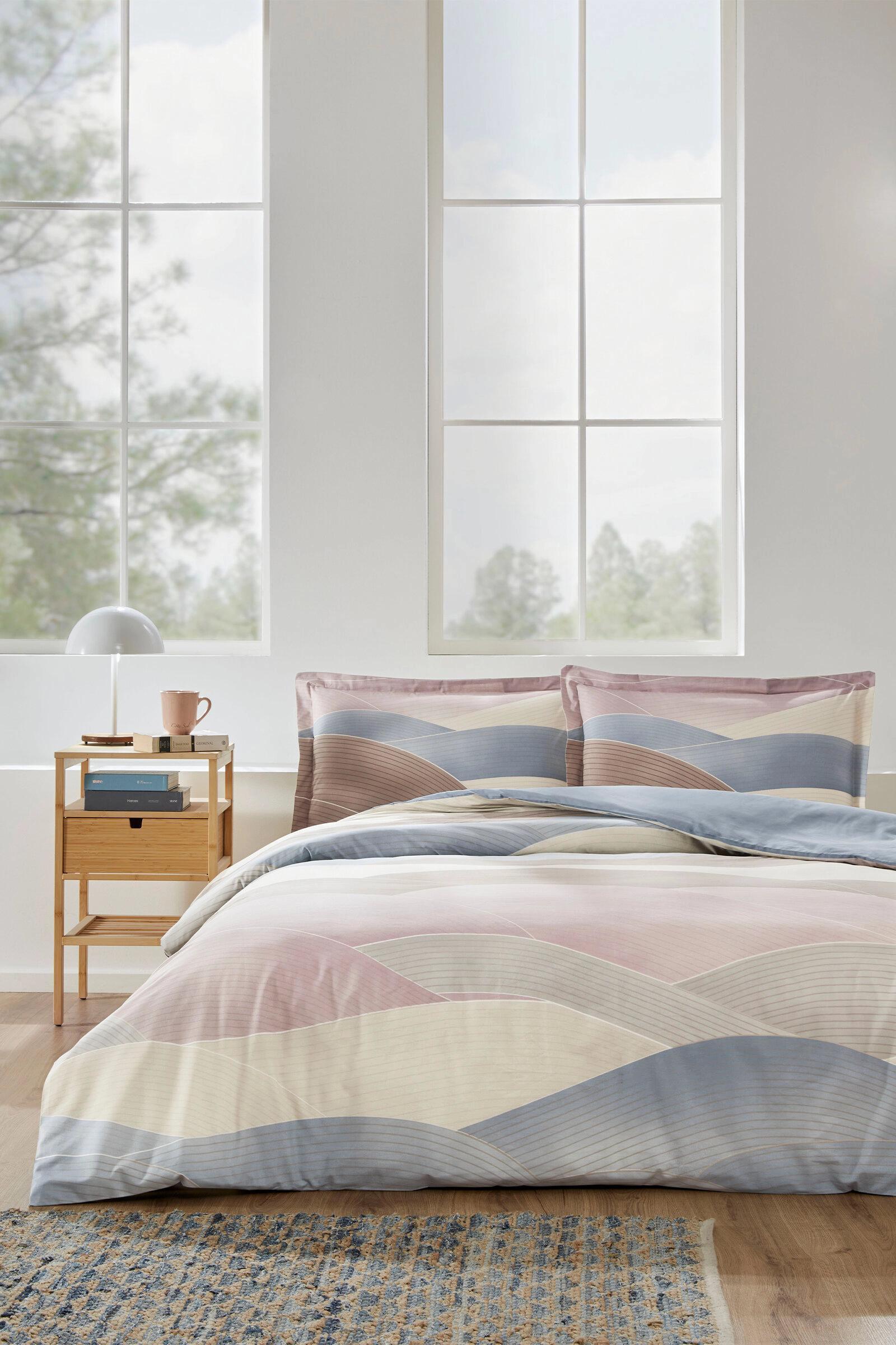 Özdilek Moderno Wave Çift Kişilik Nevresim Takımı KahveNEVRESİM TAKIMI Ç.K