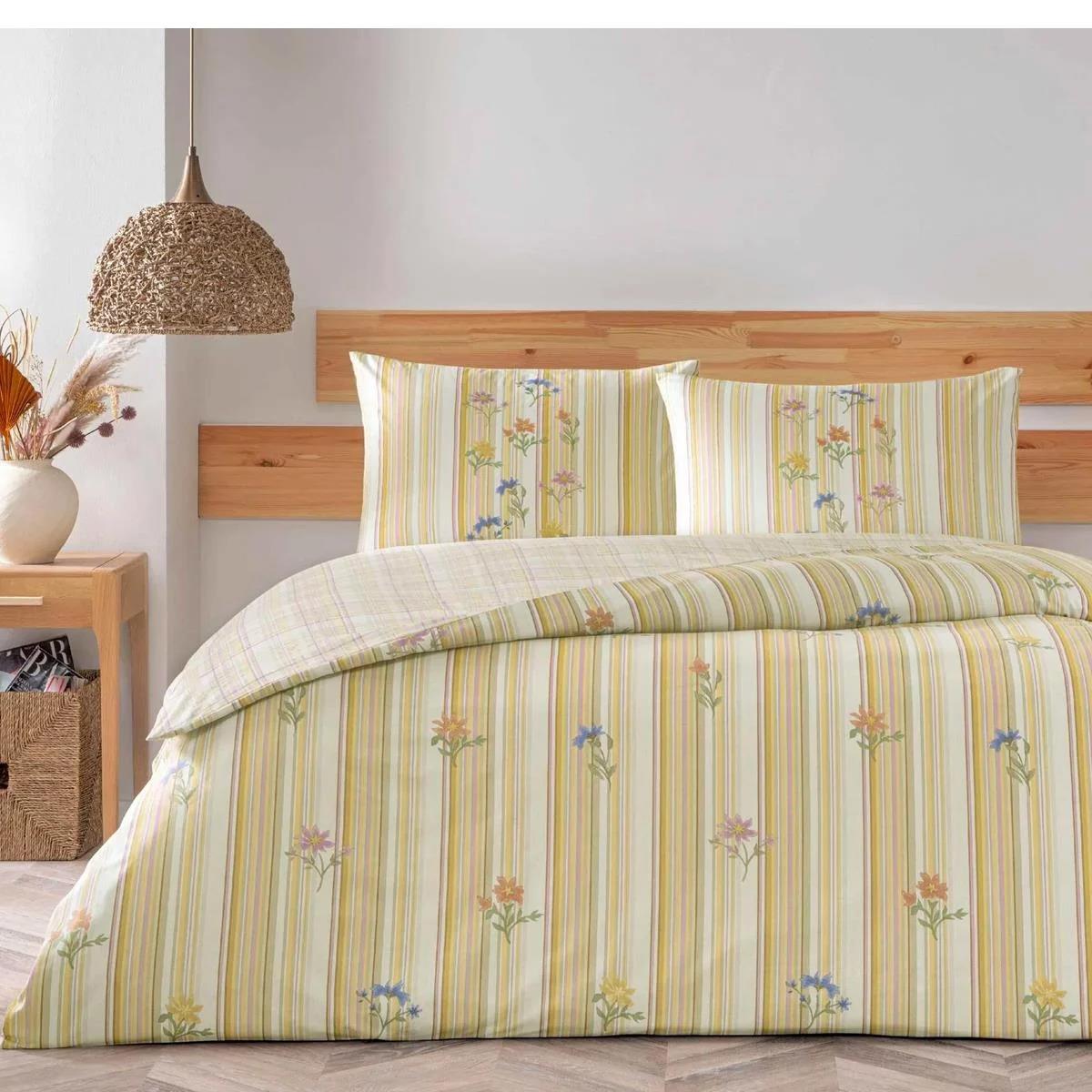 Taç 3464 Carlıse Çift Kişilik Nevresim Takımı TuruncuNEVRESİM TAKIMI Ç.K